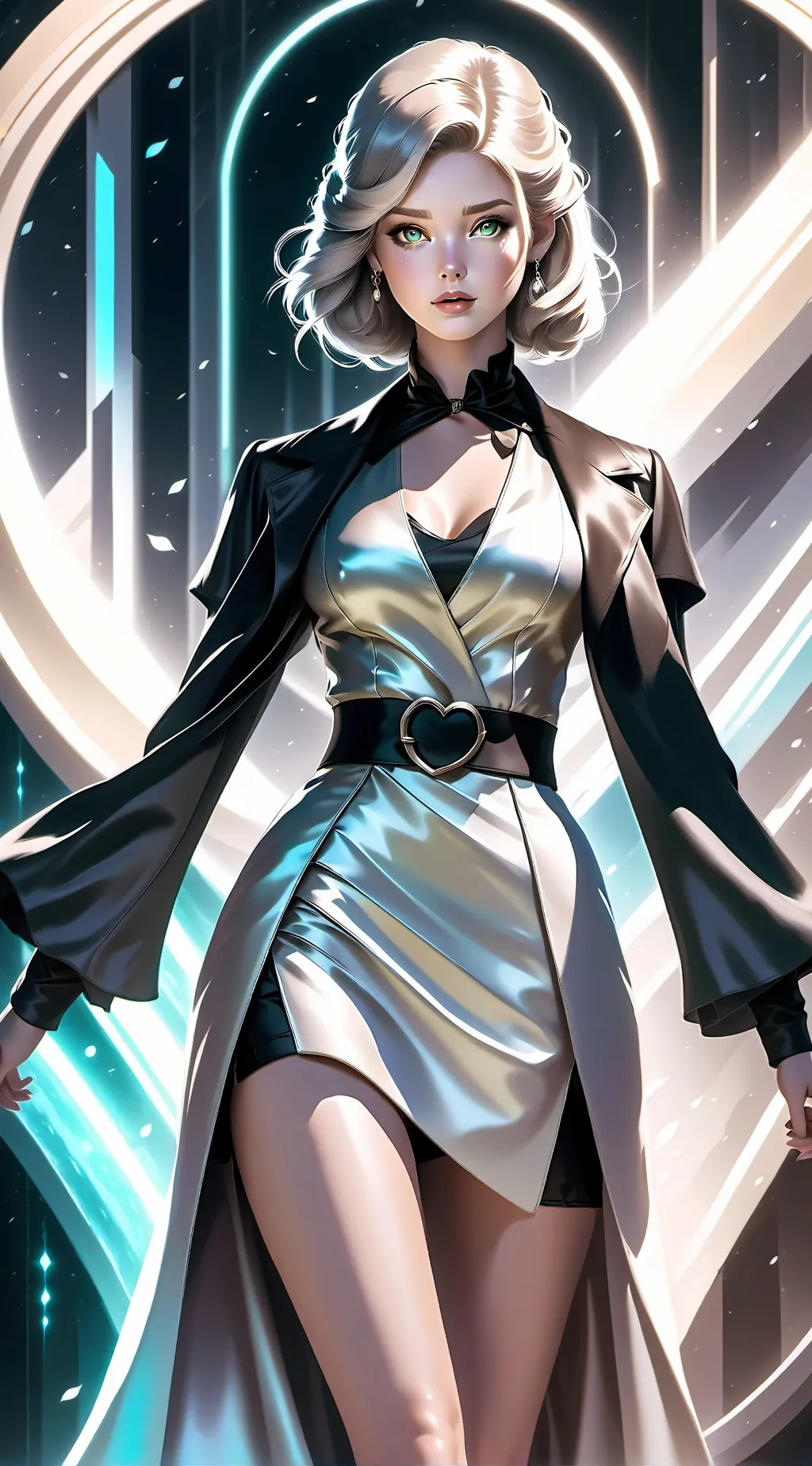 ai character: Athena  background