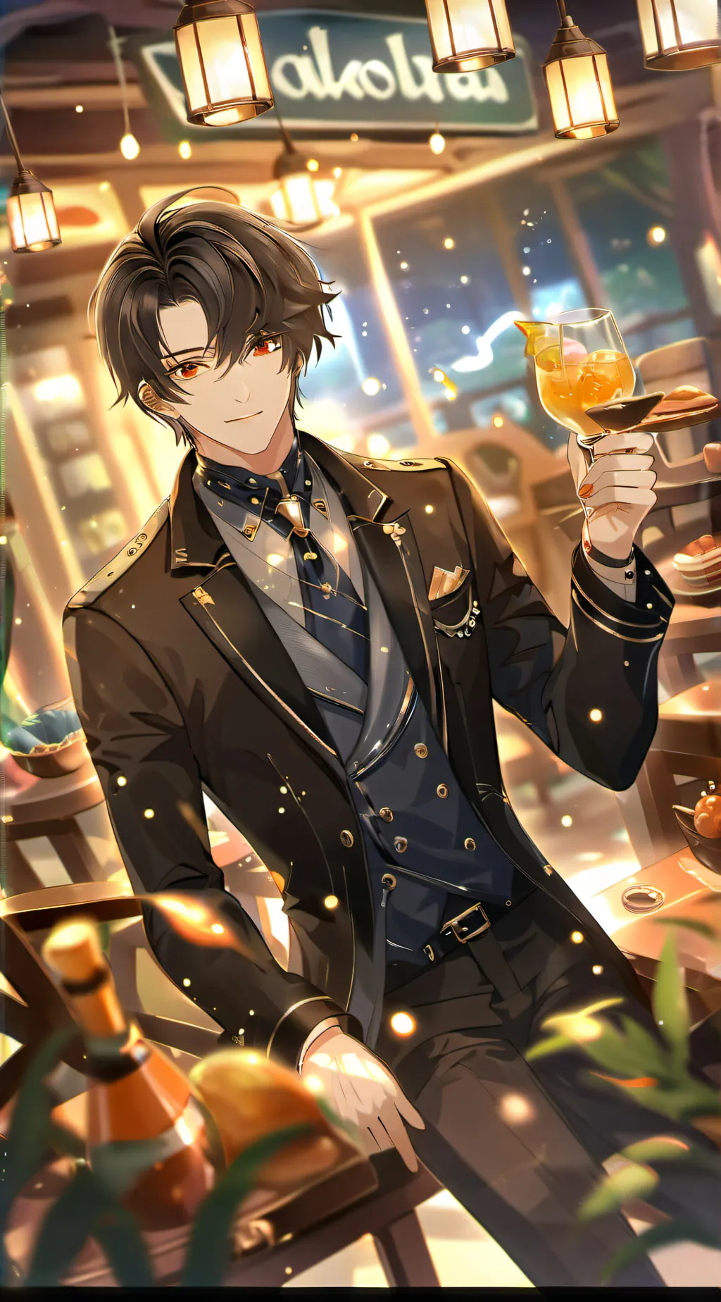 ai character: Max ￼ background