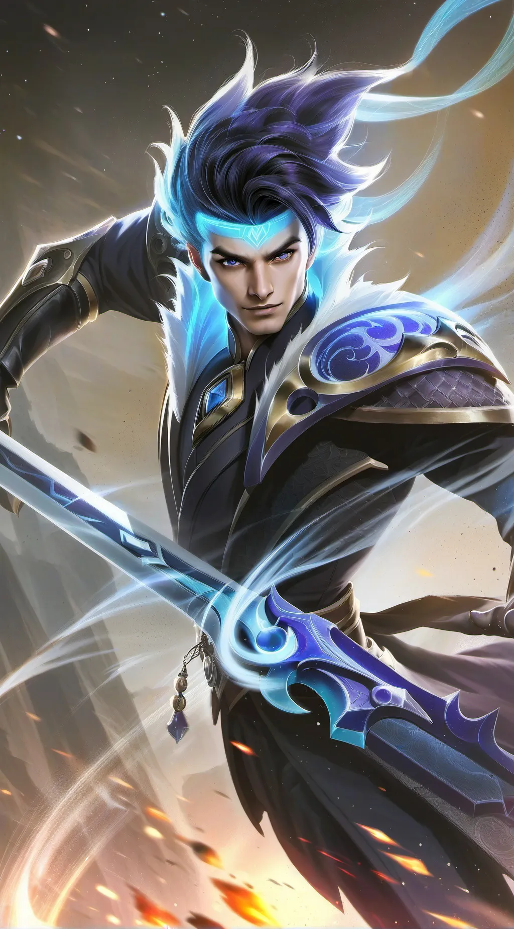 ai character: ulina  background