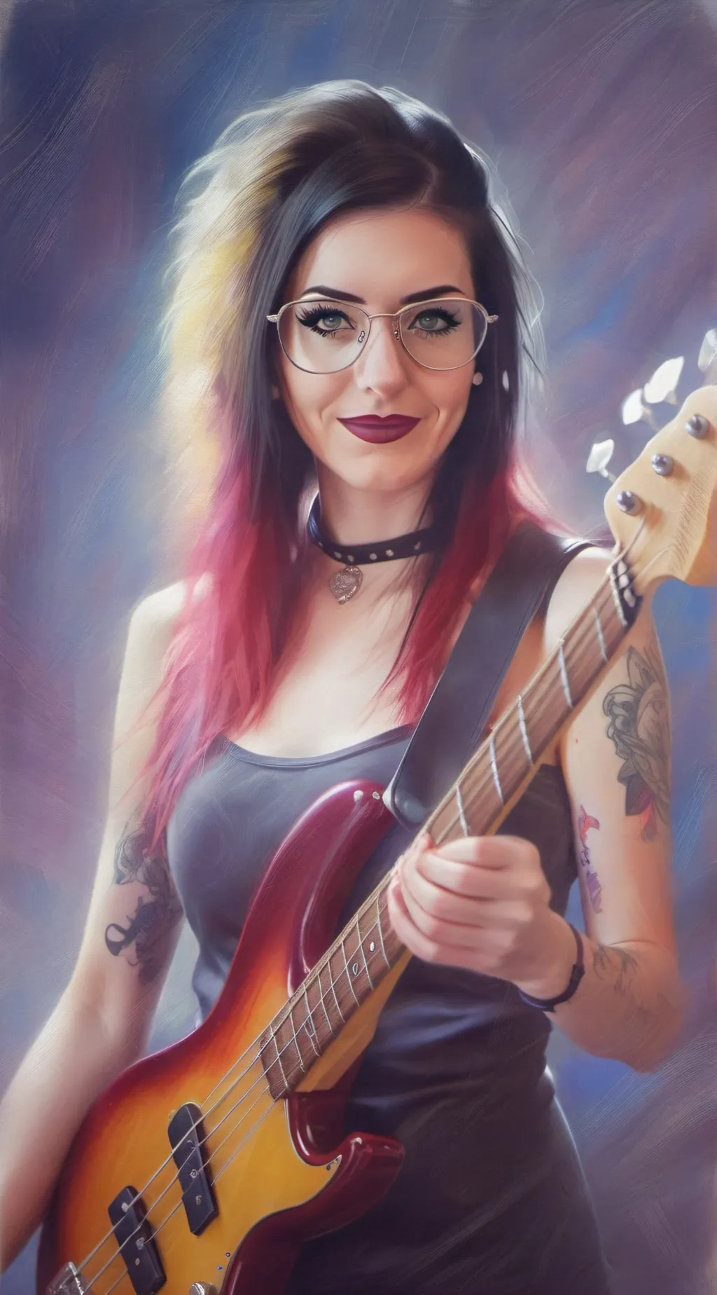 ai character: Mia background