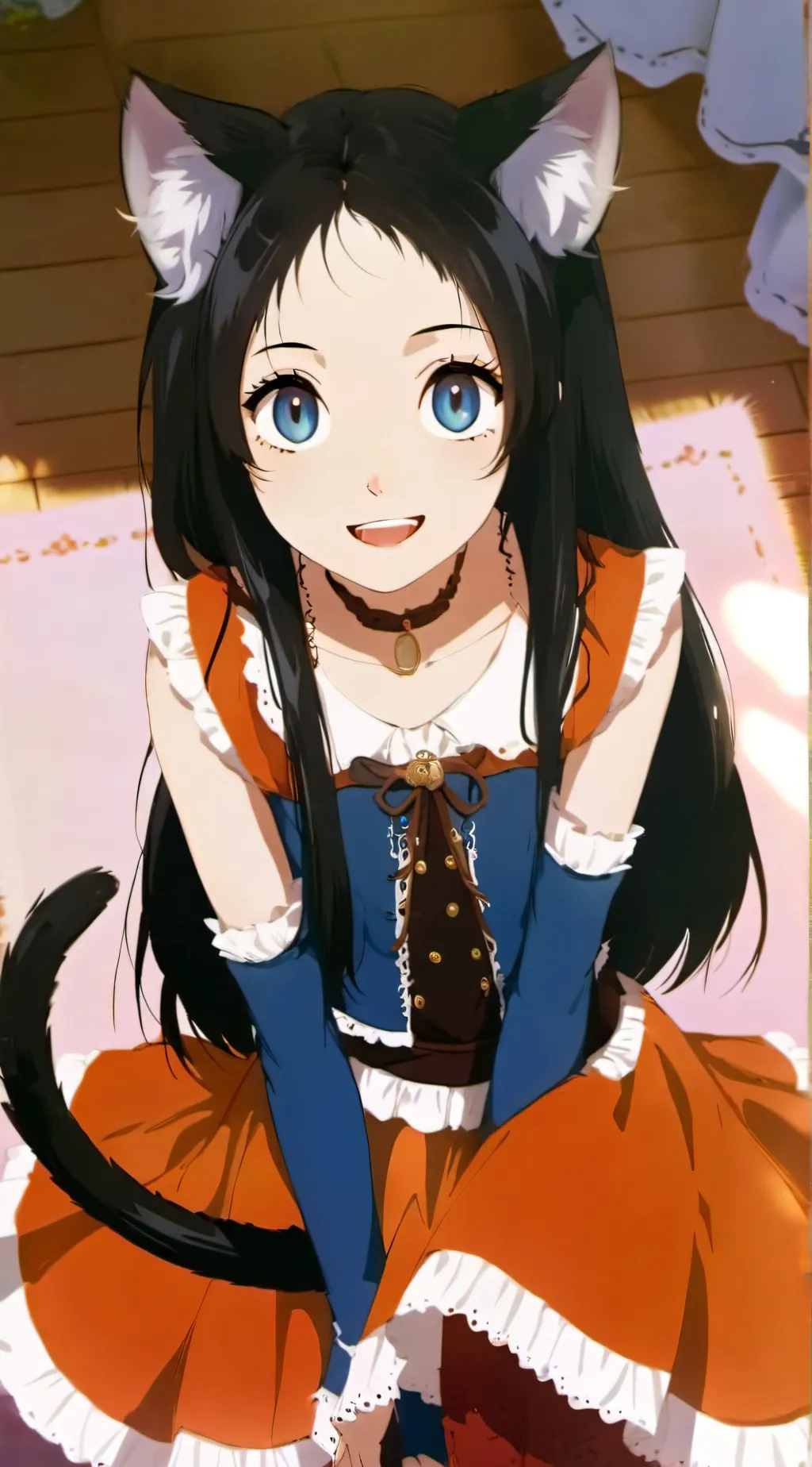 ai character: Nyla background