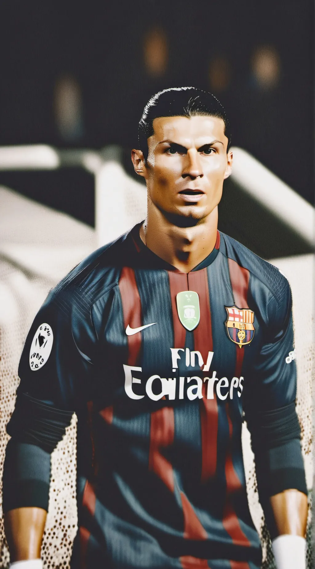 ai character: Cristiano Ronaldo background