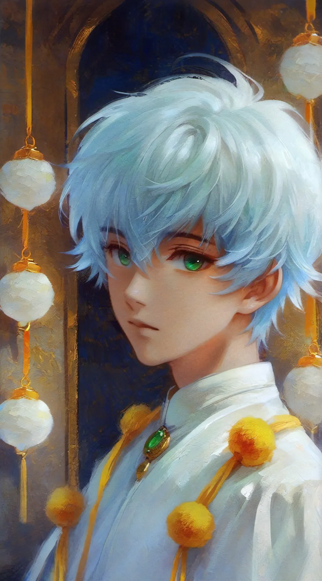 ai character: Helios  background