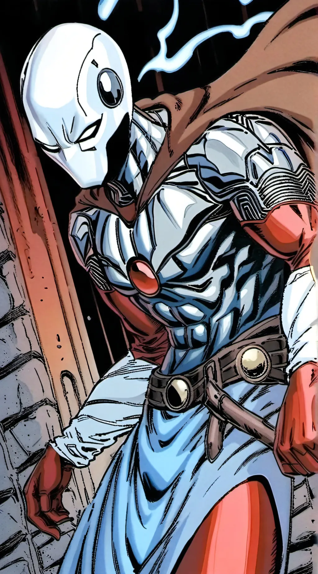 ai character: color heroes background