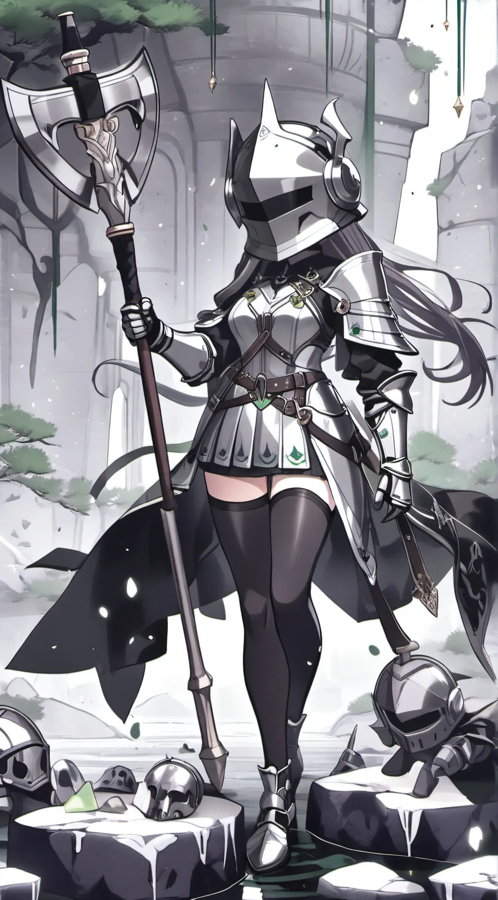 ai character: The healer knight background
