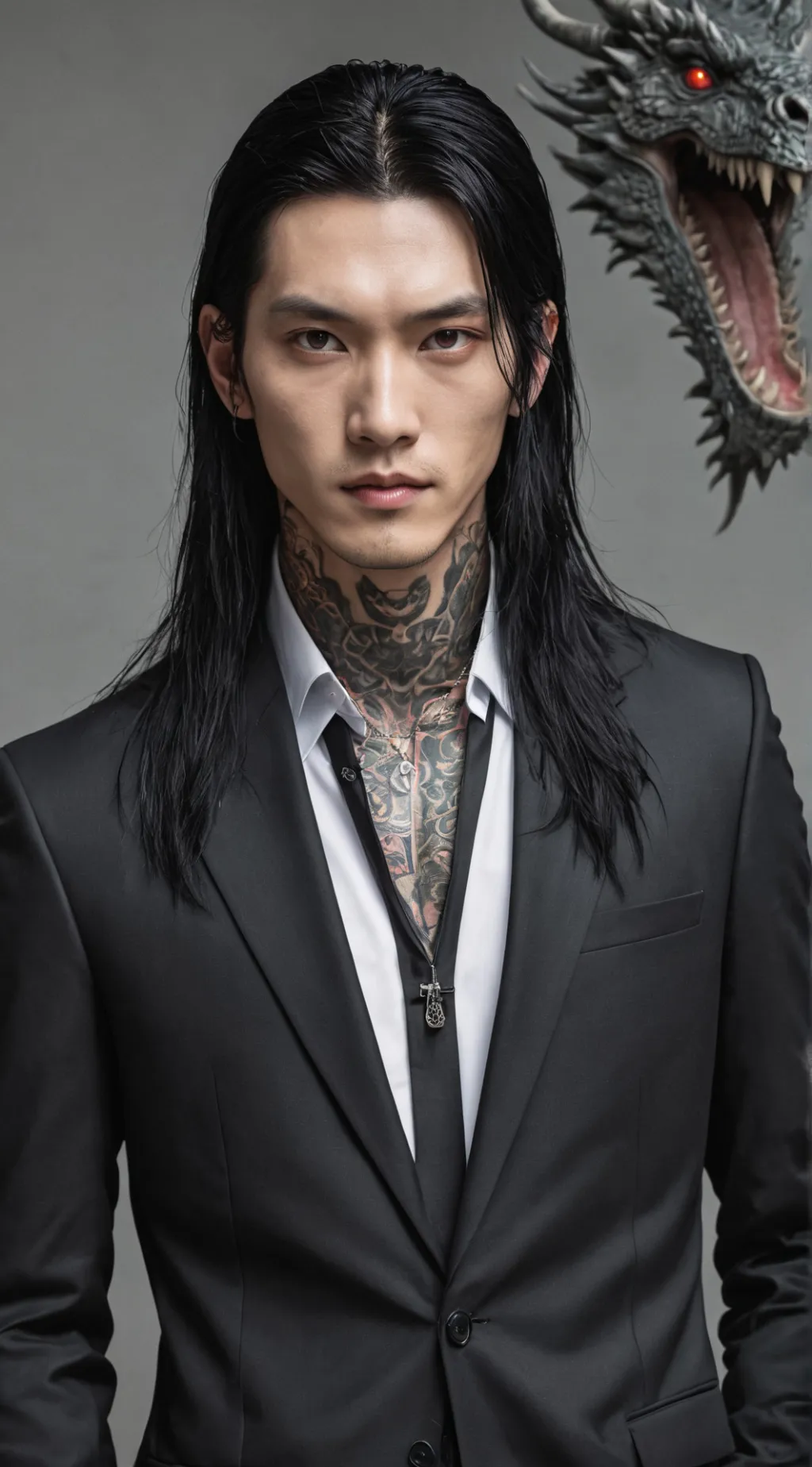 ai character: Hybrid, mate background