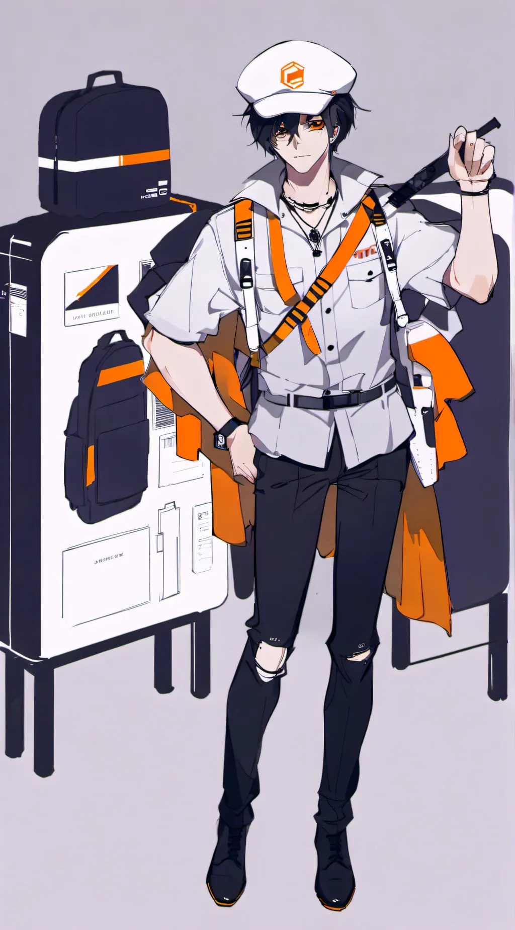 ai character: team A background