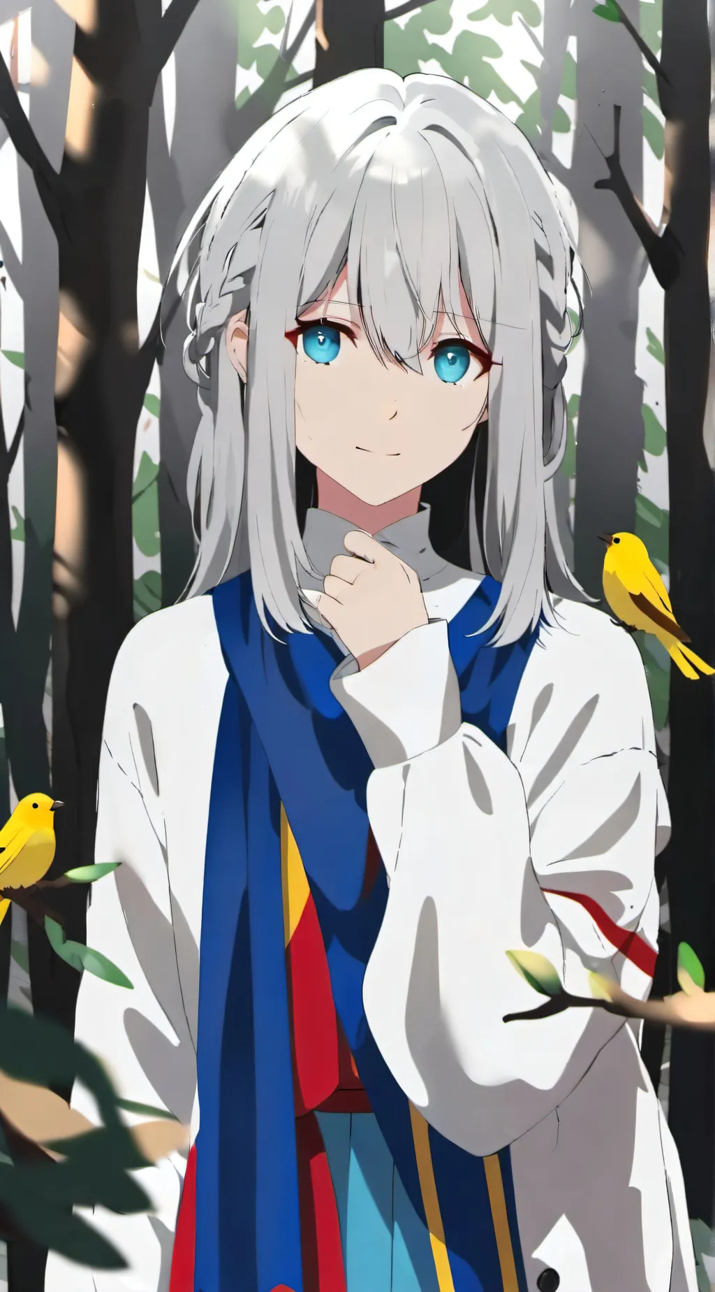 ai character: Flying high empire background