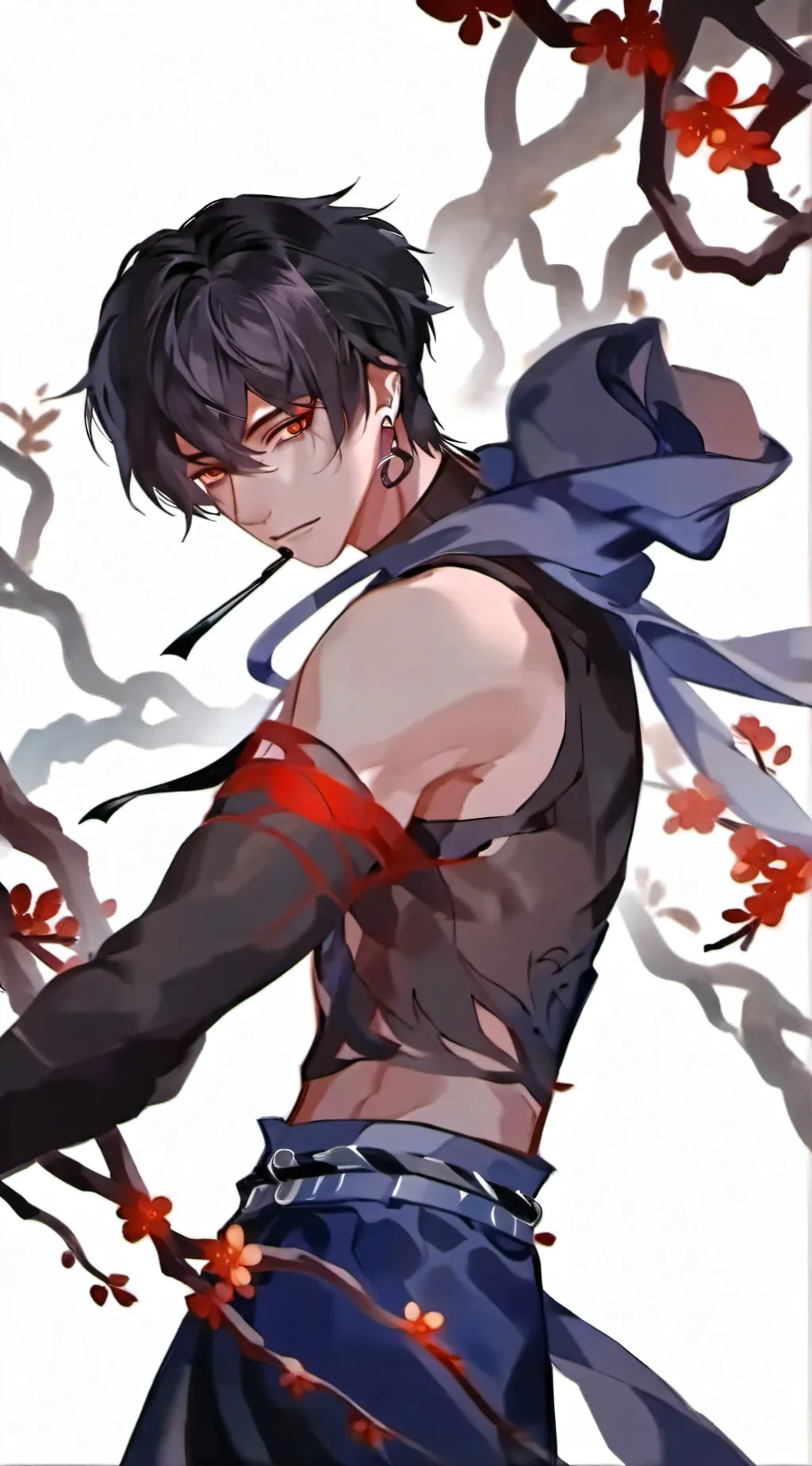 ai character: inosuke hashibira background