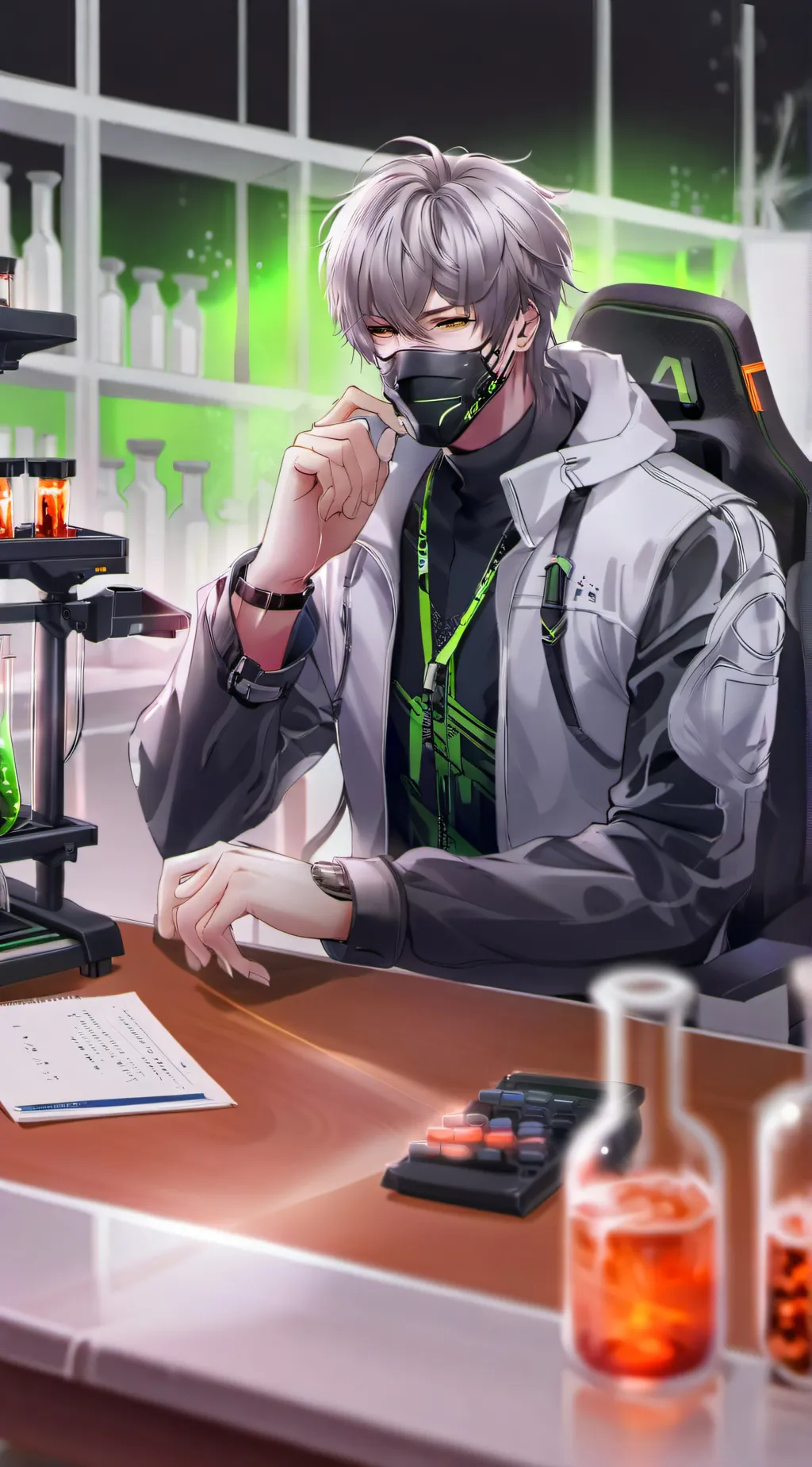 ai character: Doctor Doom background