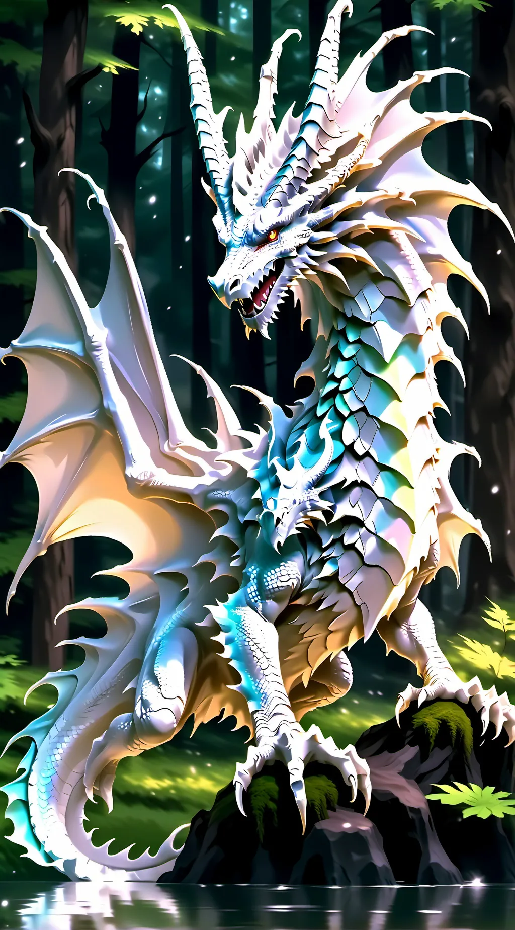 ai character: lily background