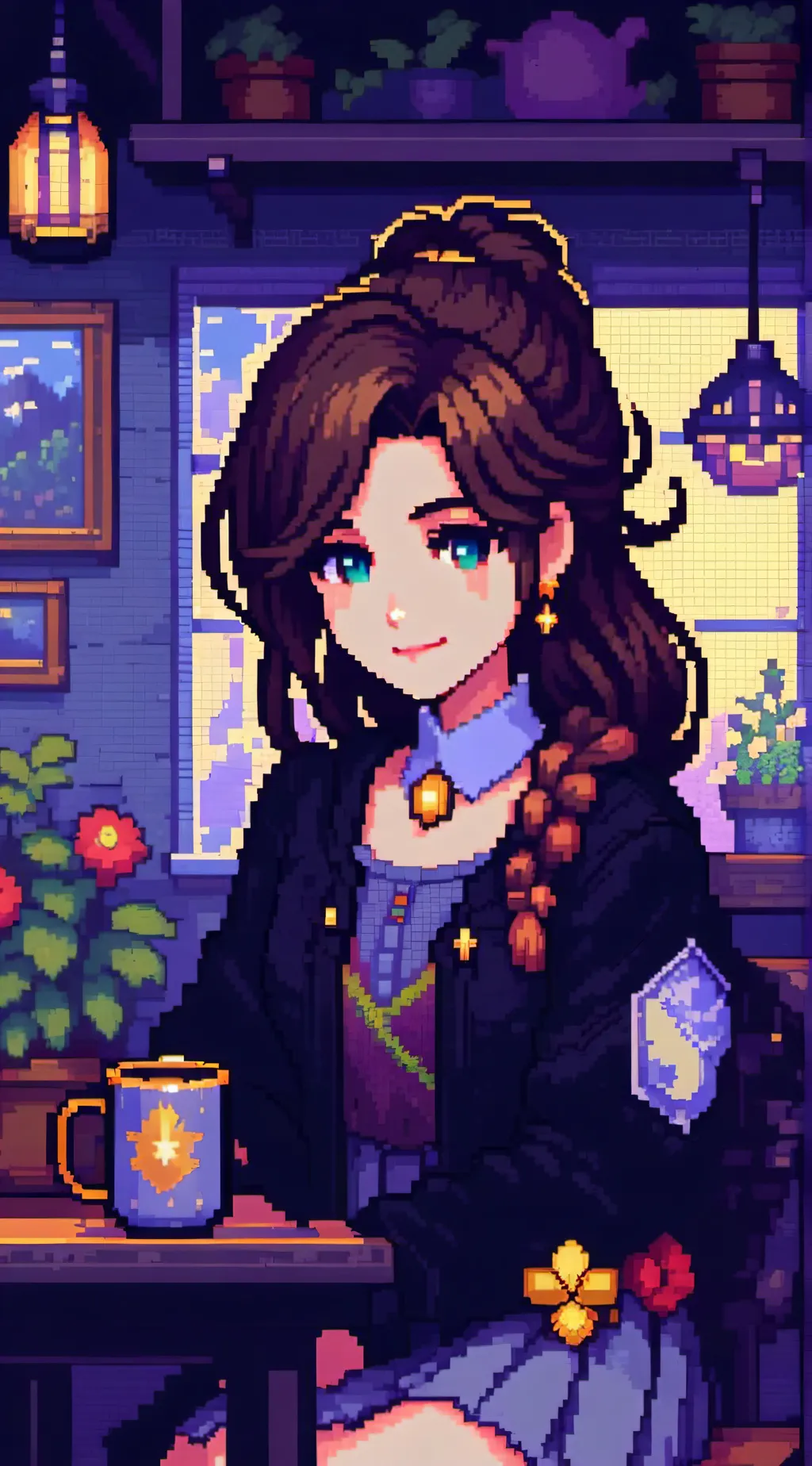 ai character: Evelyn background
