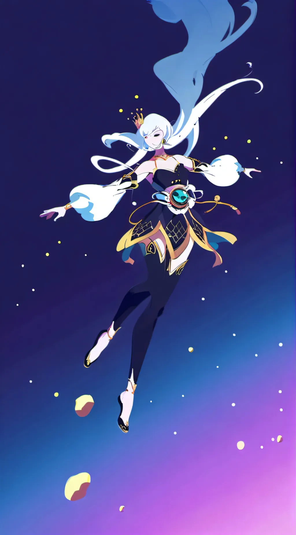 ai character: God background