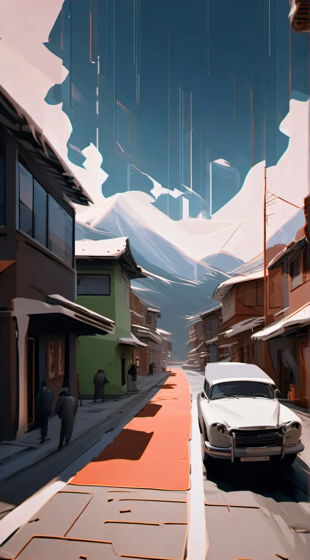 ai character: Little girl background