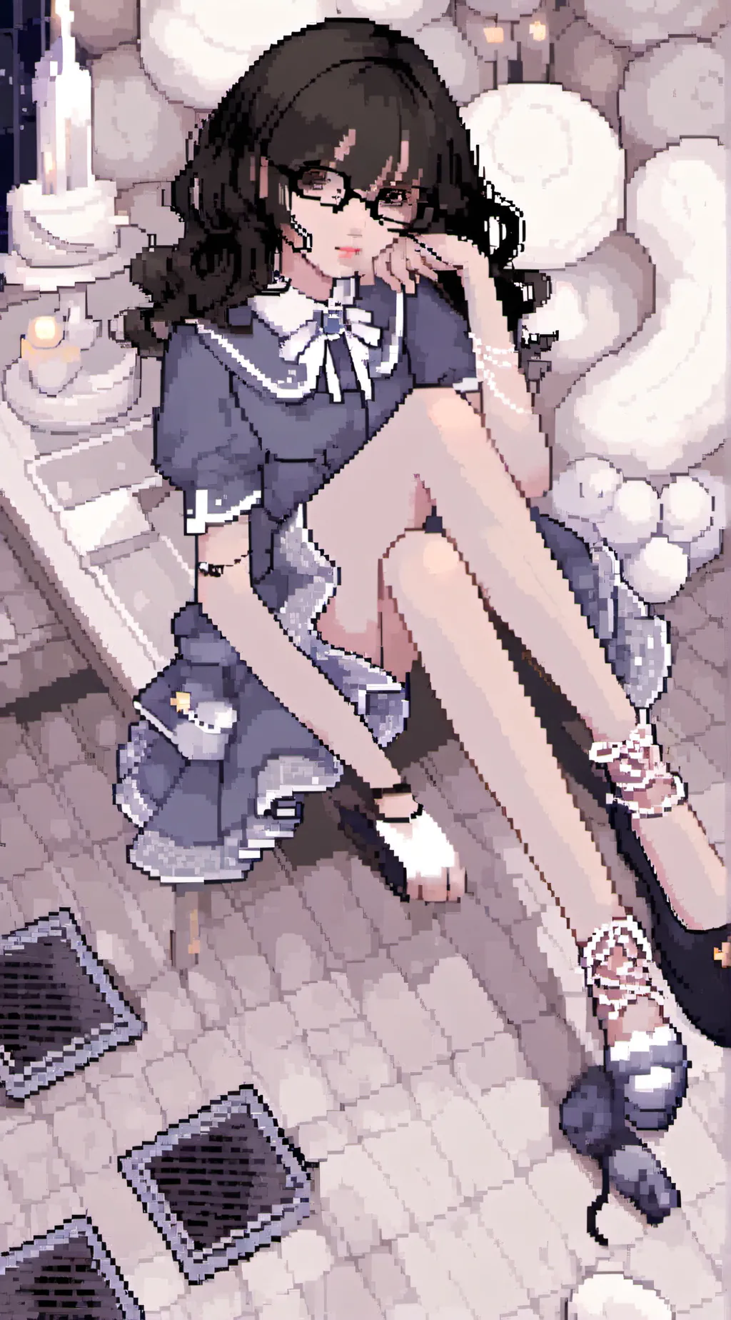 ai character: Your girlfriend  background