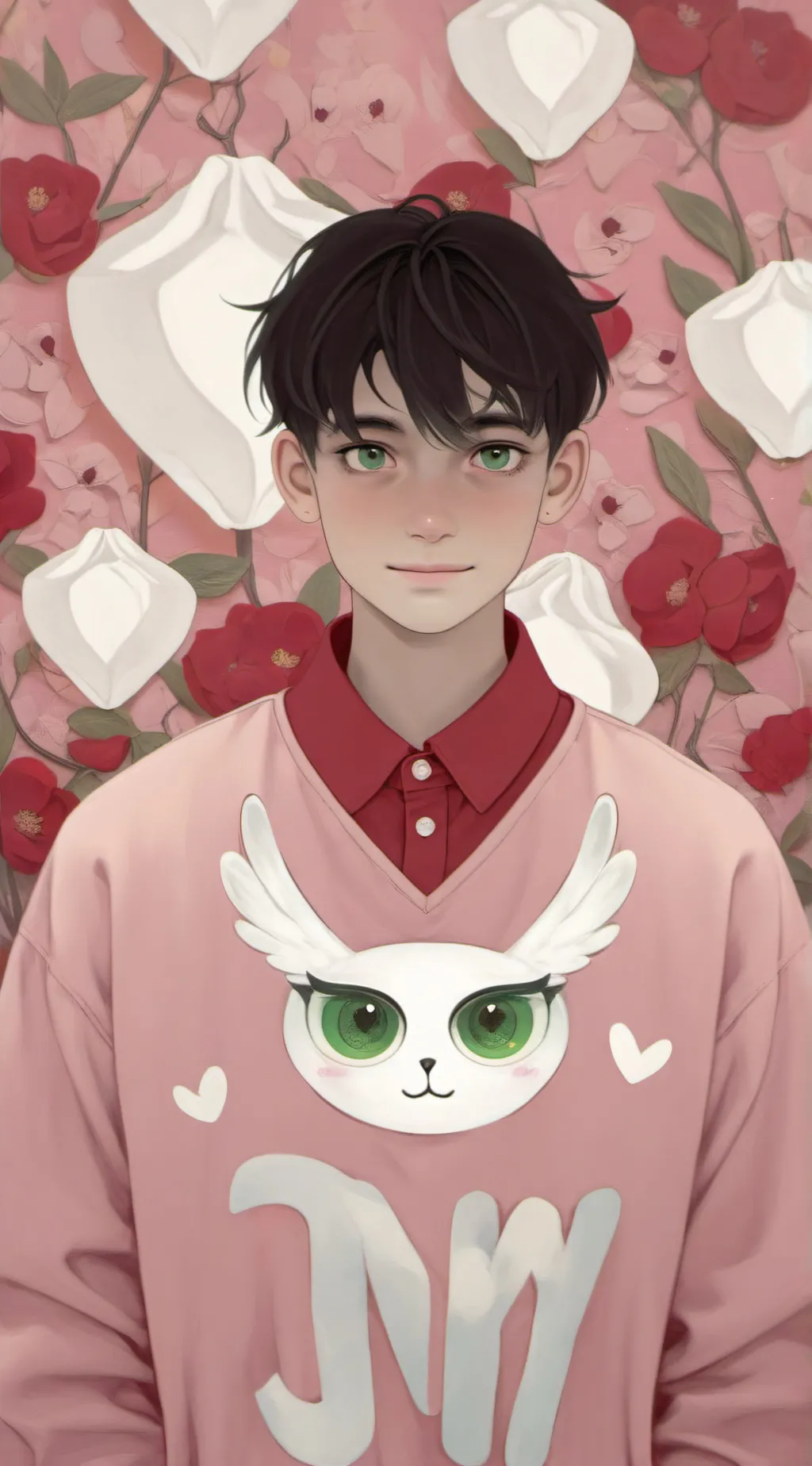 ai character: Marouen  background