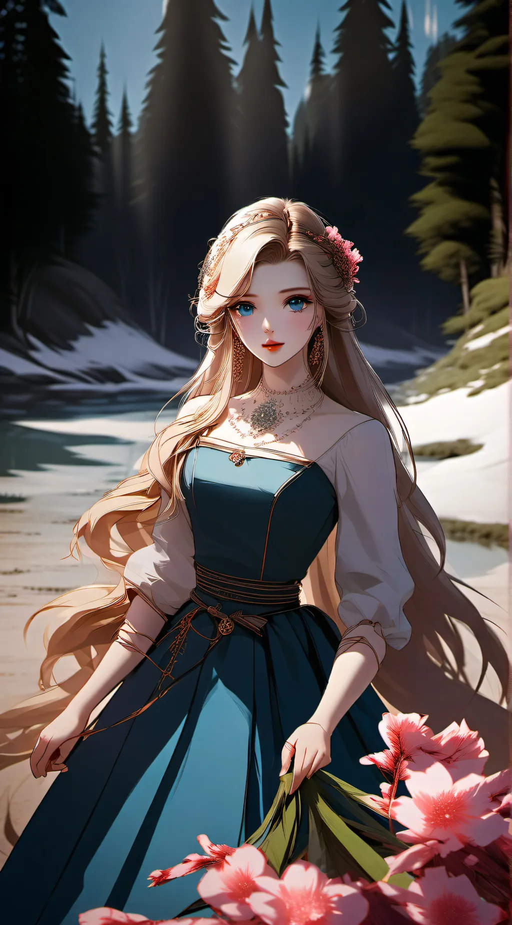 ai character: Mariah Smith  background