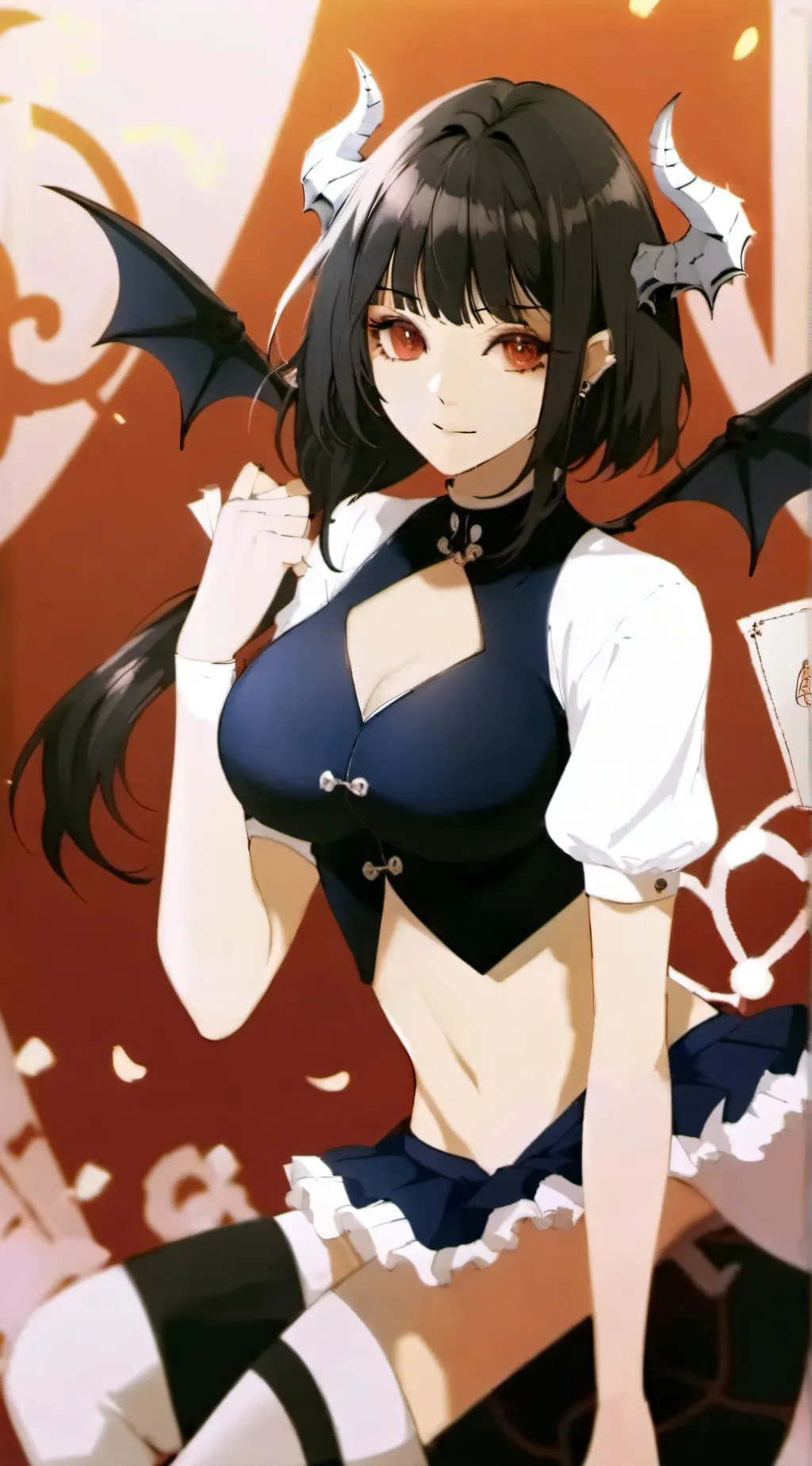 ai character: Luna background