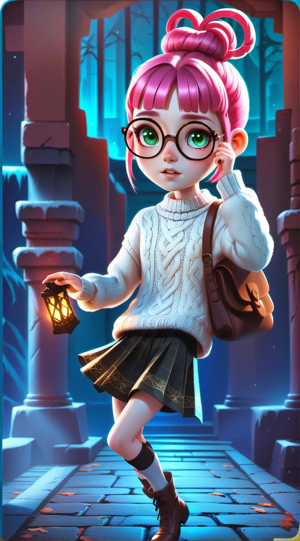 ai character: candydaisyprincess background