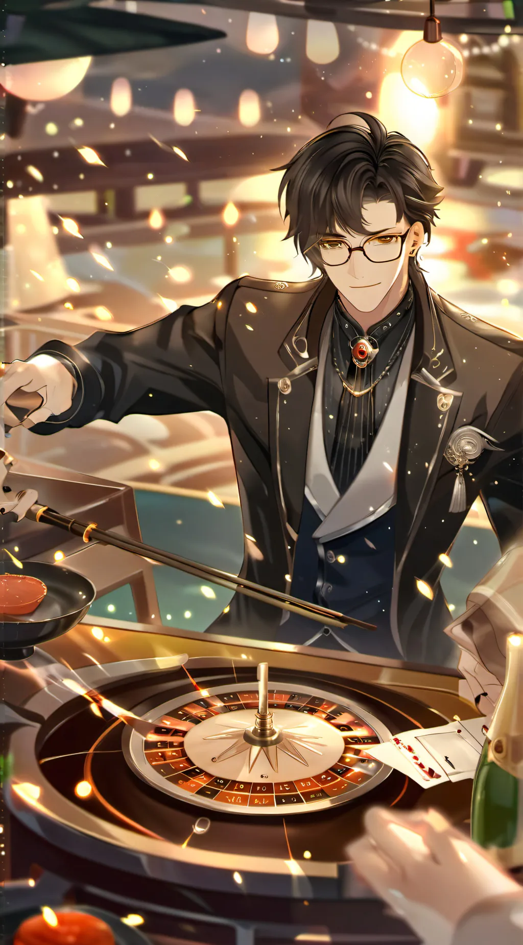 ai character: Luke  background