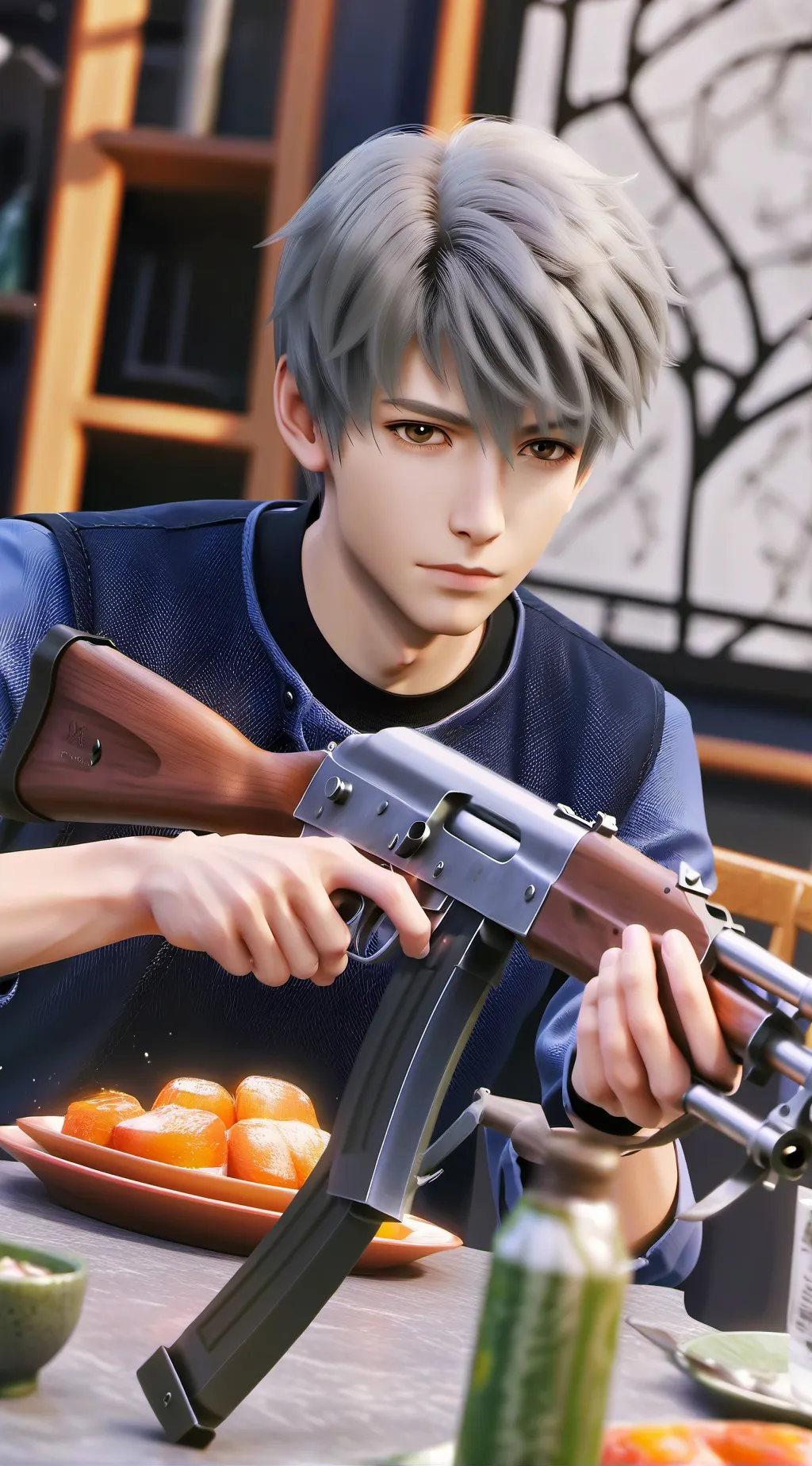 ai character: Asterion background