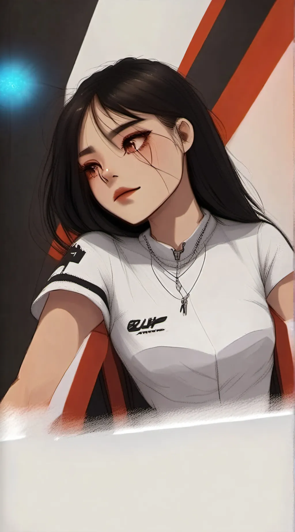 ai character: Angie12 background