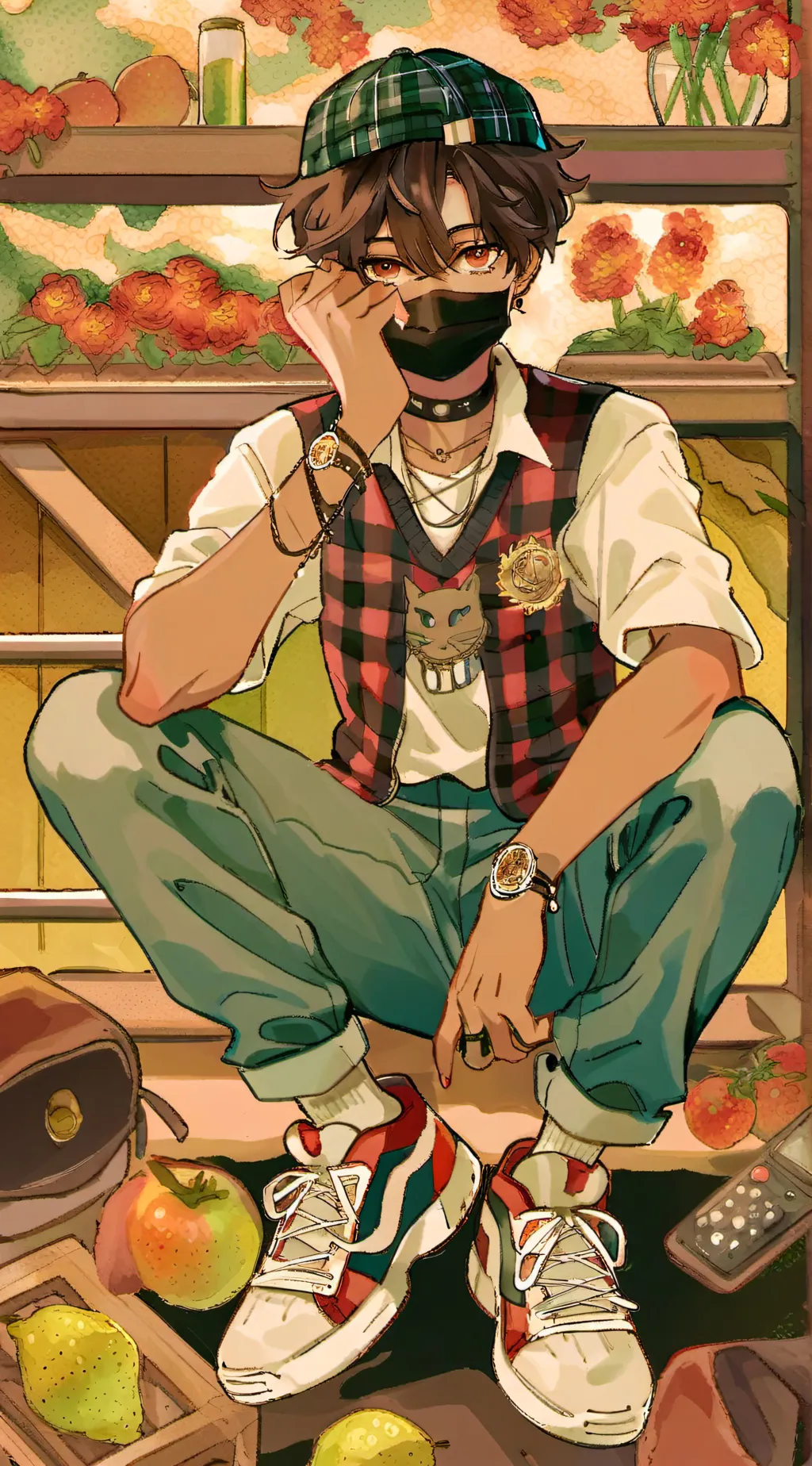 ai character: Cade background