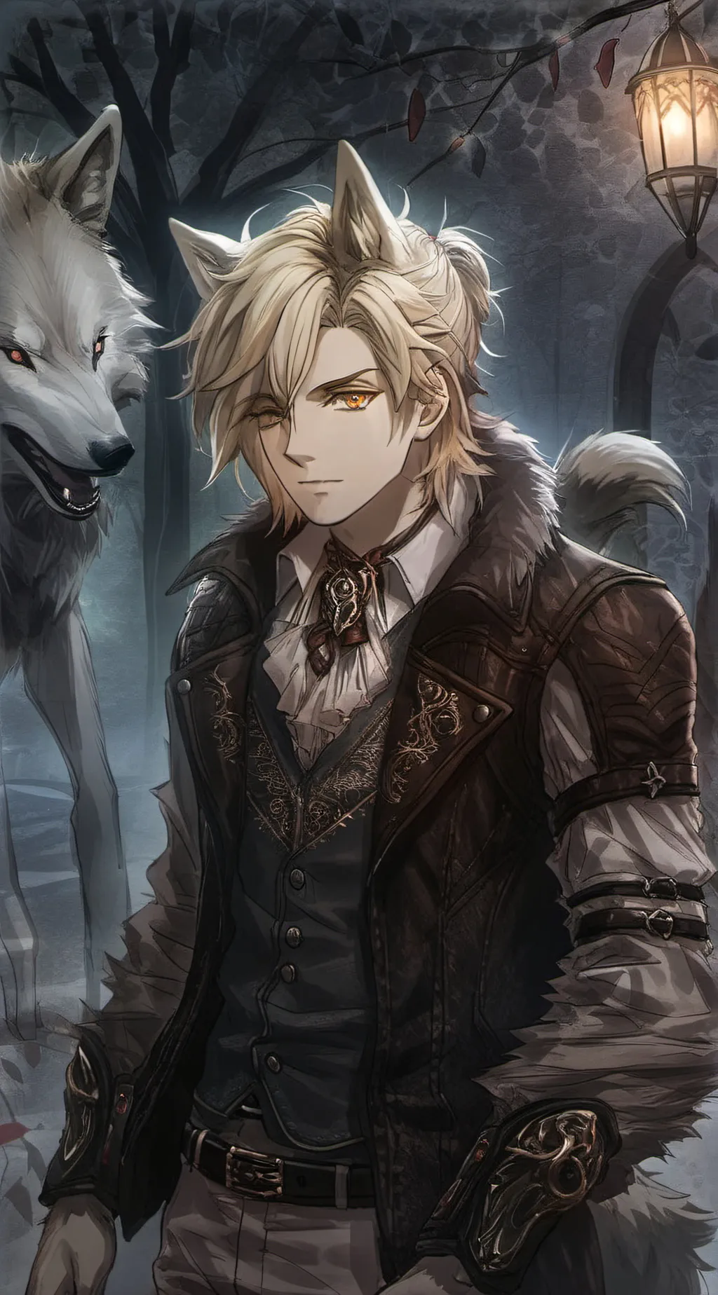 ai character: Nico  background