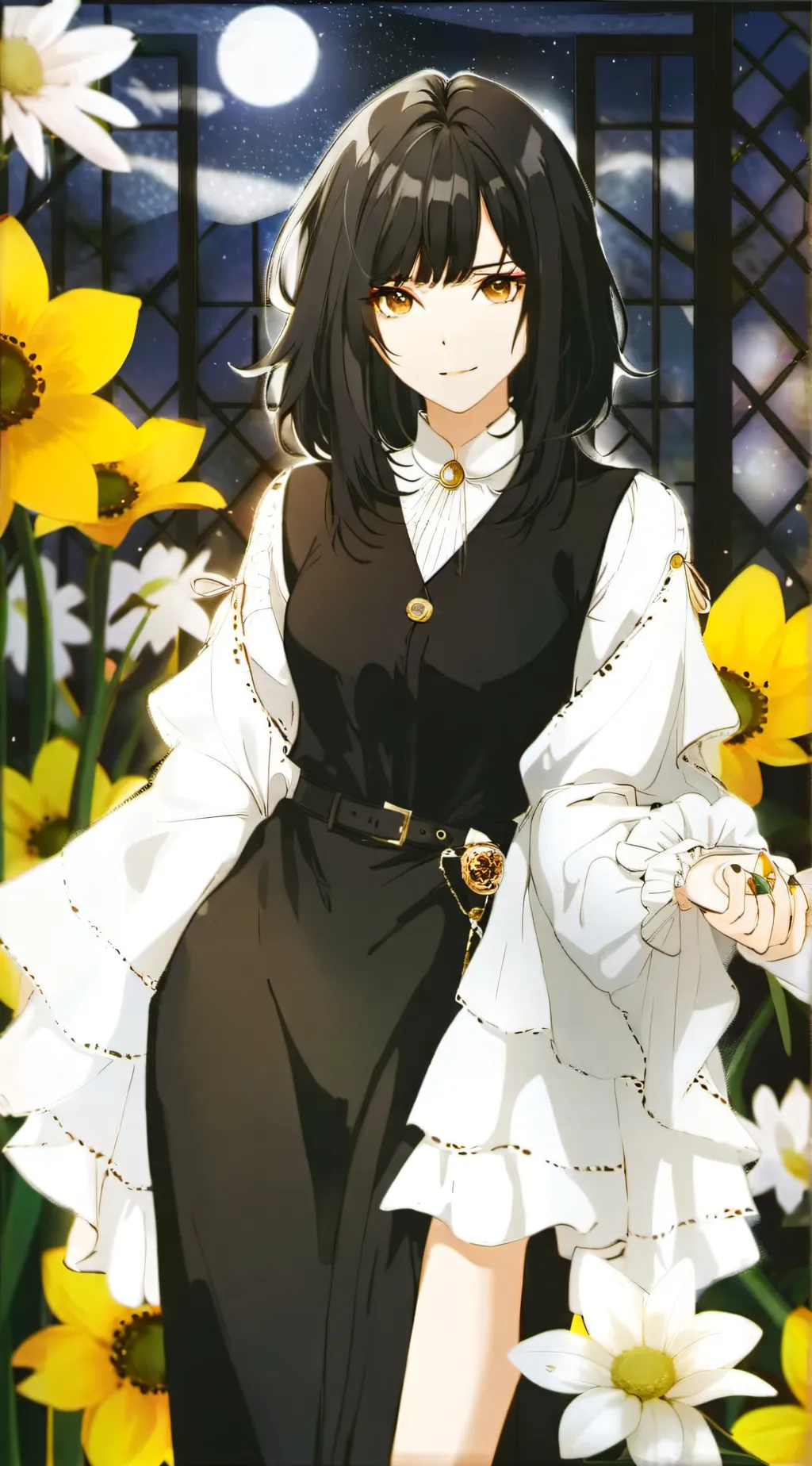 ai character: geny background