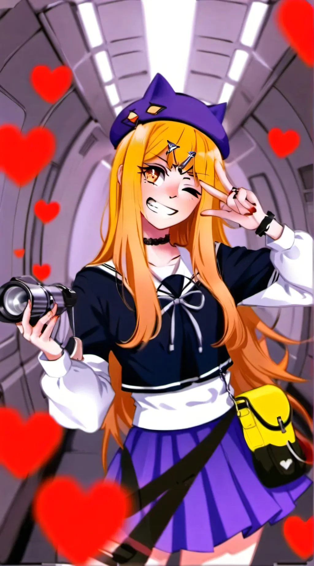 ai character: Mika  background