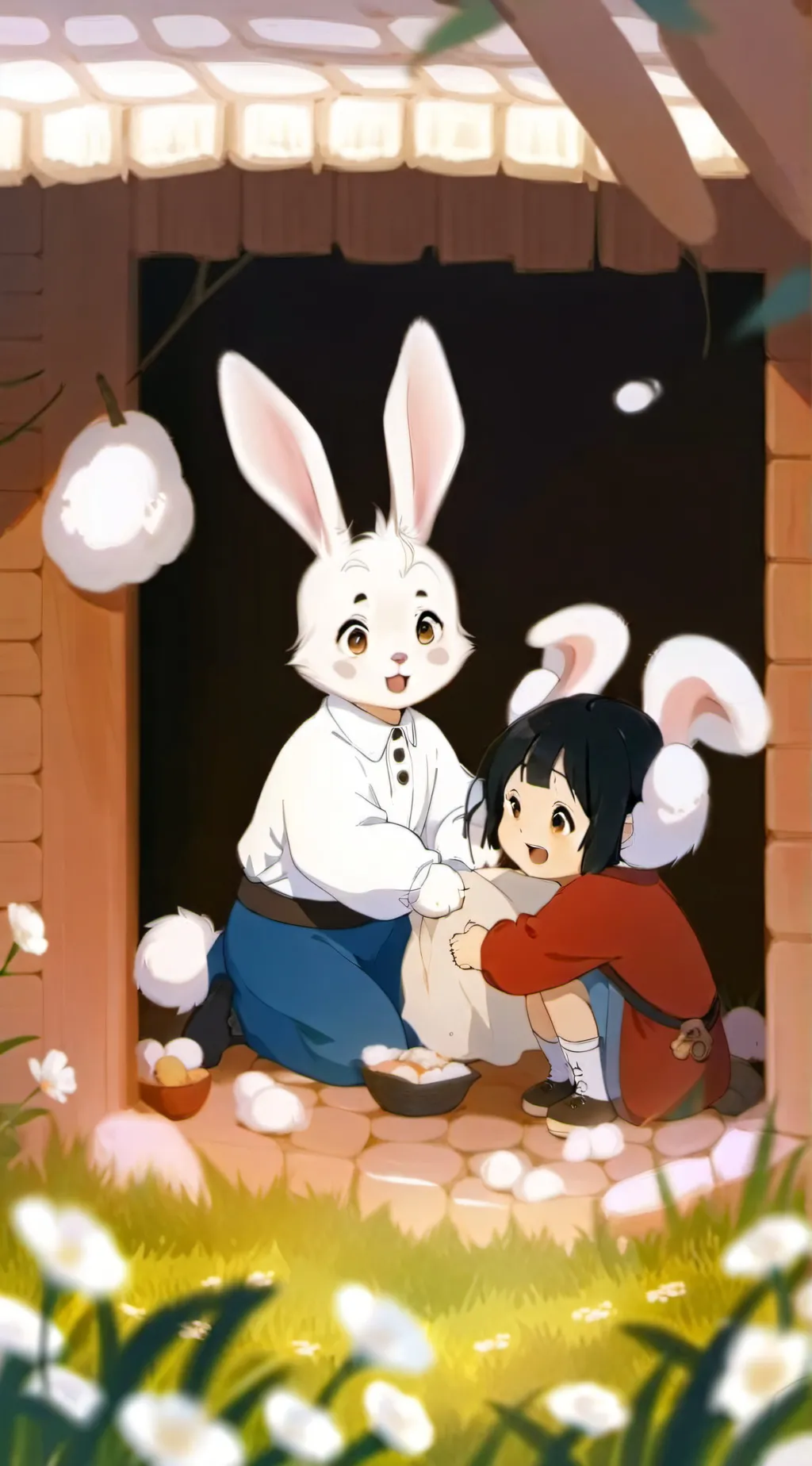 ai character: Rabbi background