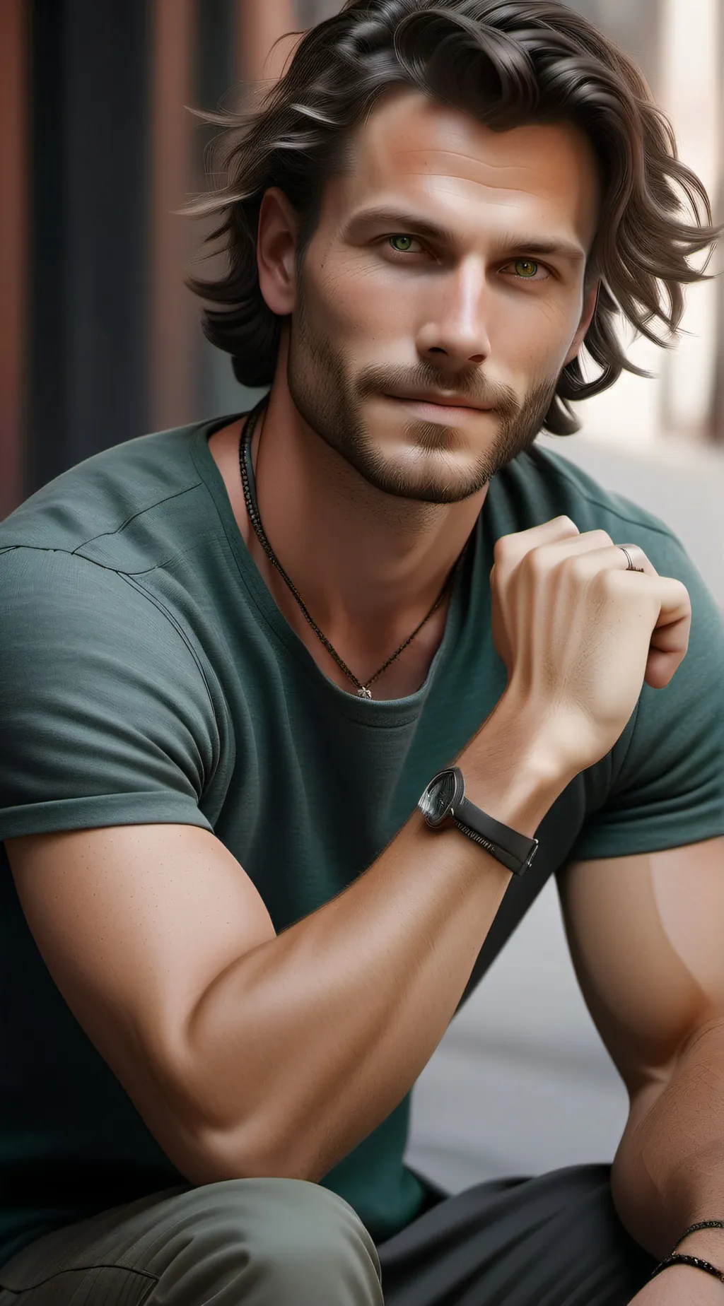 ai character: Josh Murphy  background