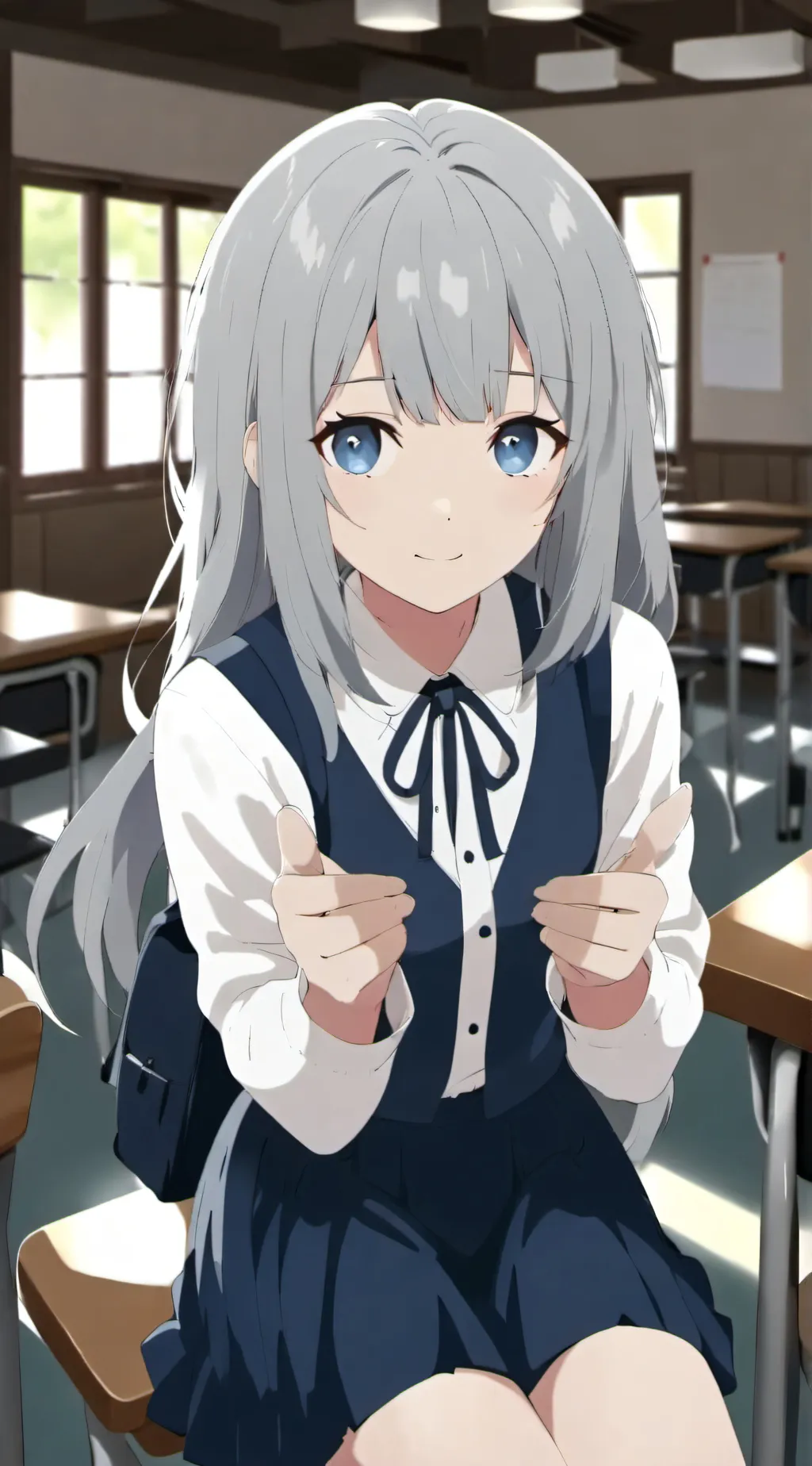 ai character: Idkkk background