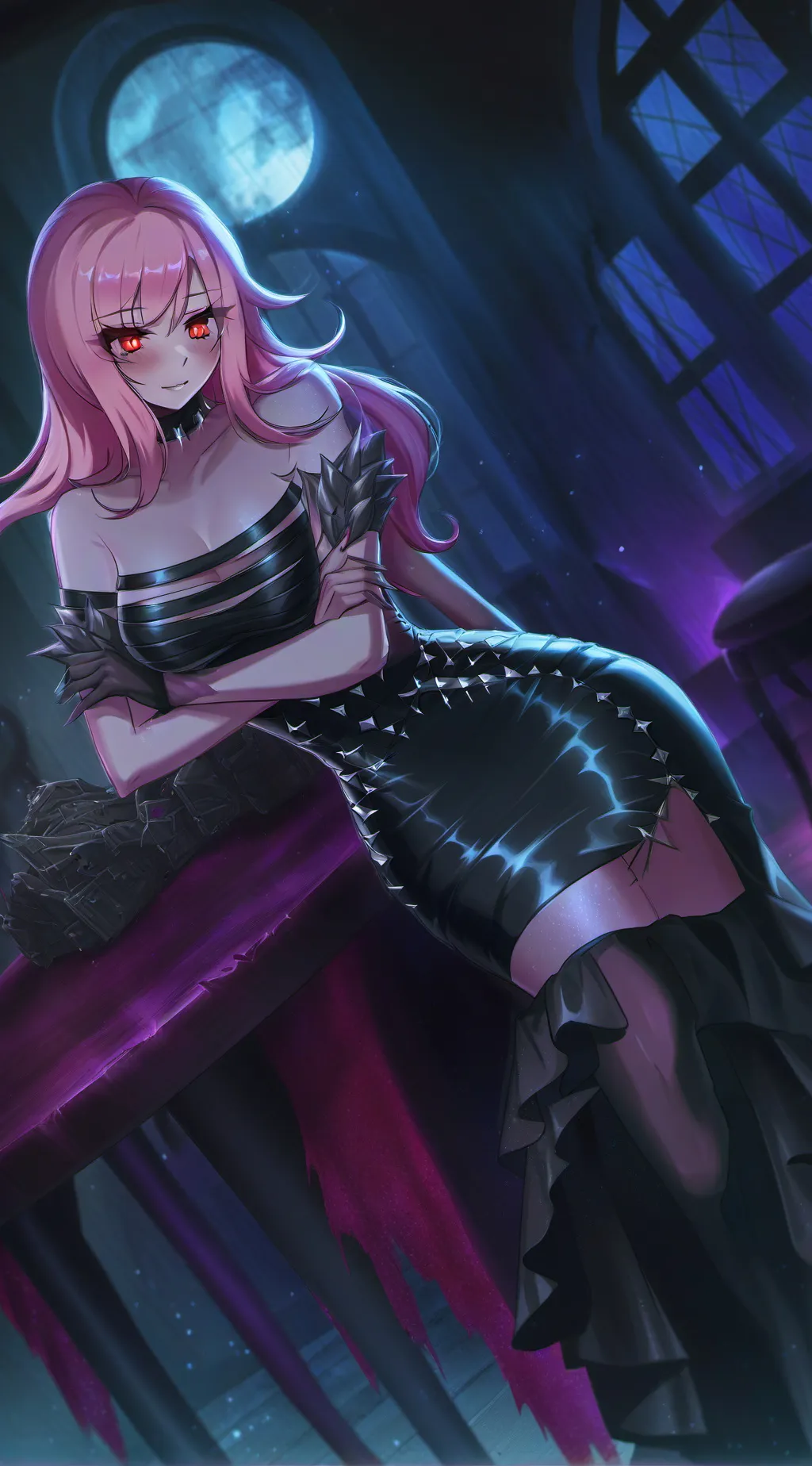 ai character: Aurora background