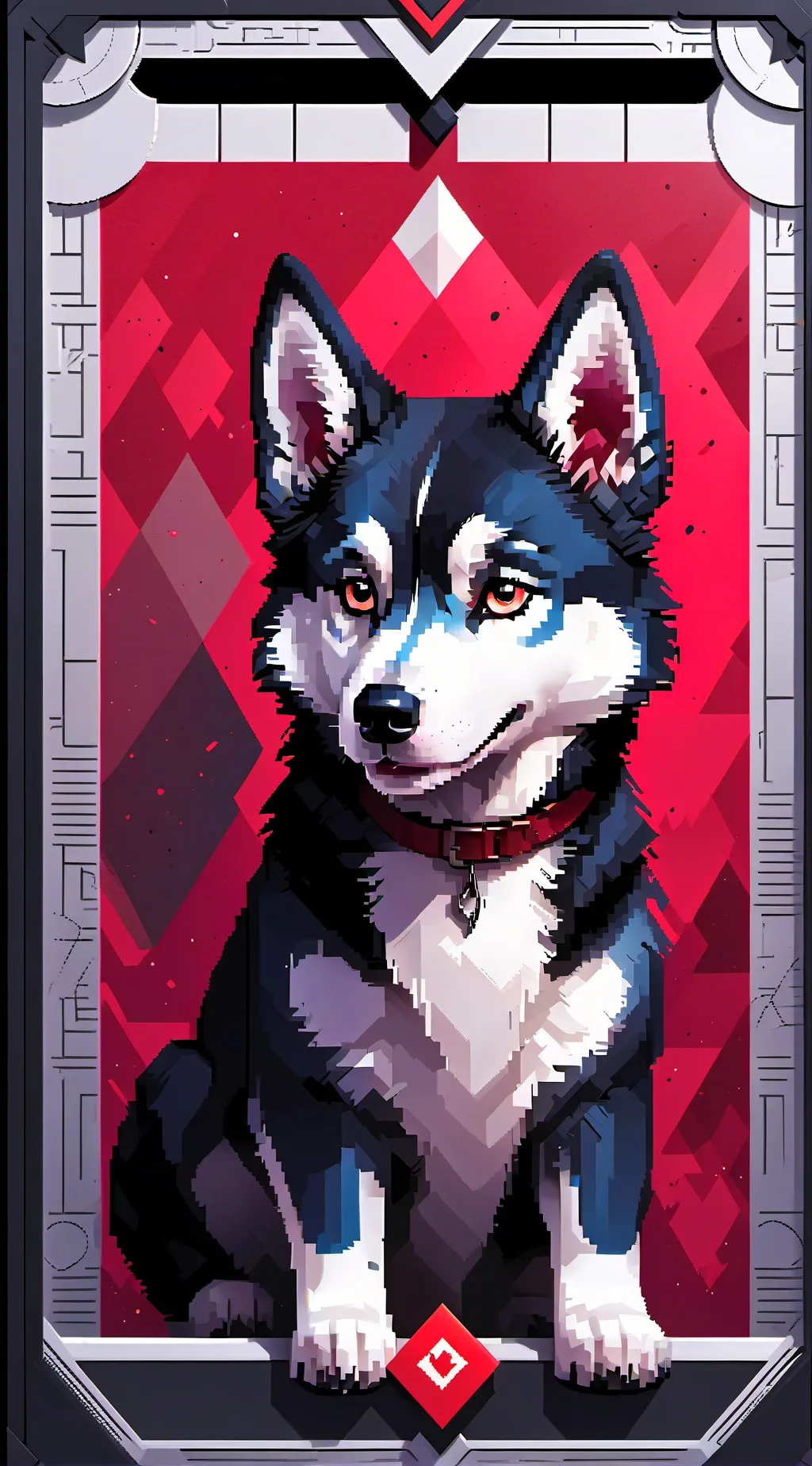 ai character: My dog becomes a h background