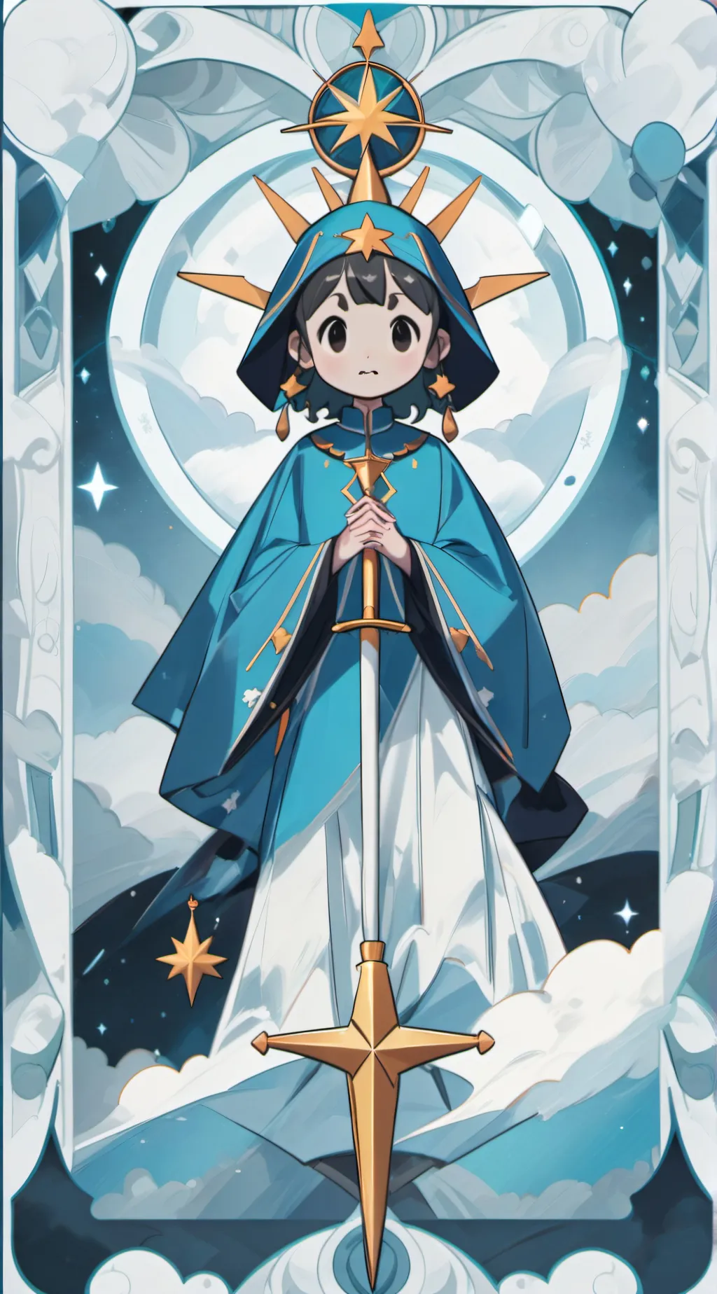 ai character: kirby cute girl background