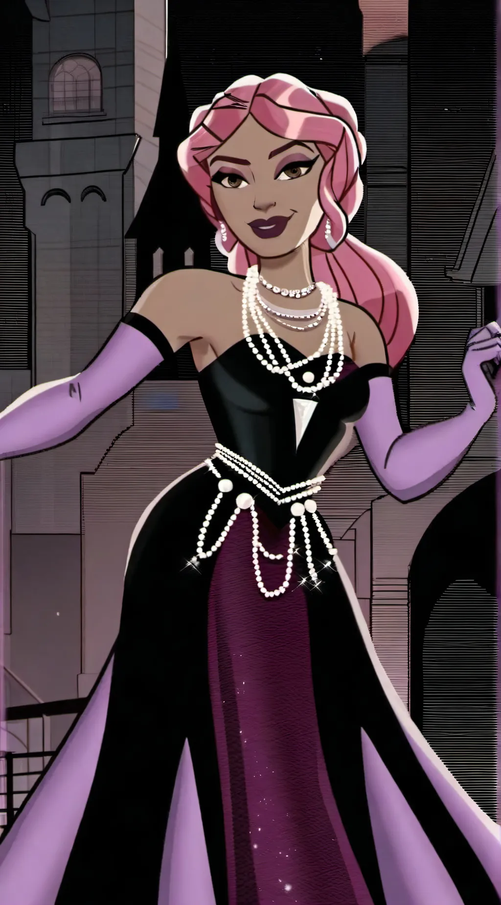 ai character: Lila background