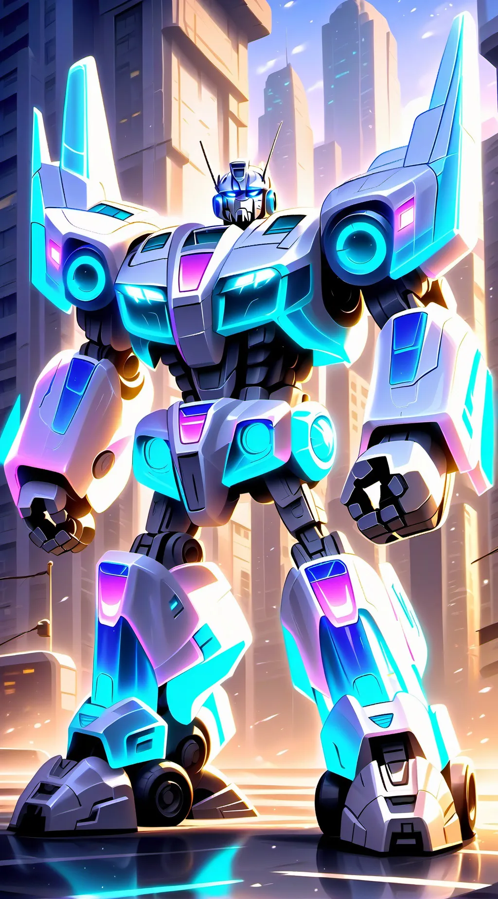 ai character: Transformers RB￼ background