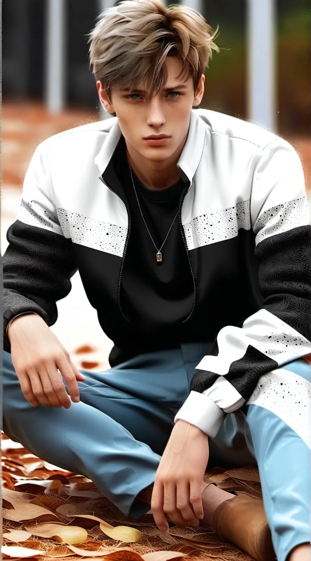 ai character: Adrian background