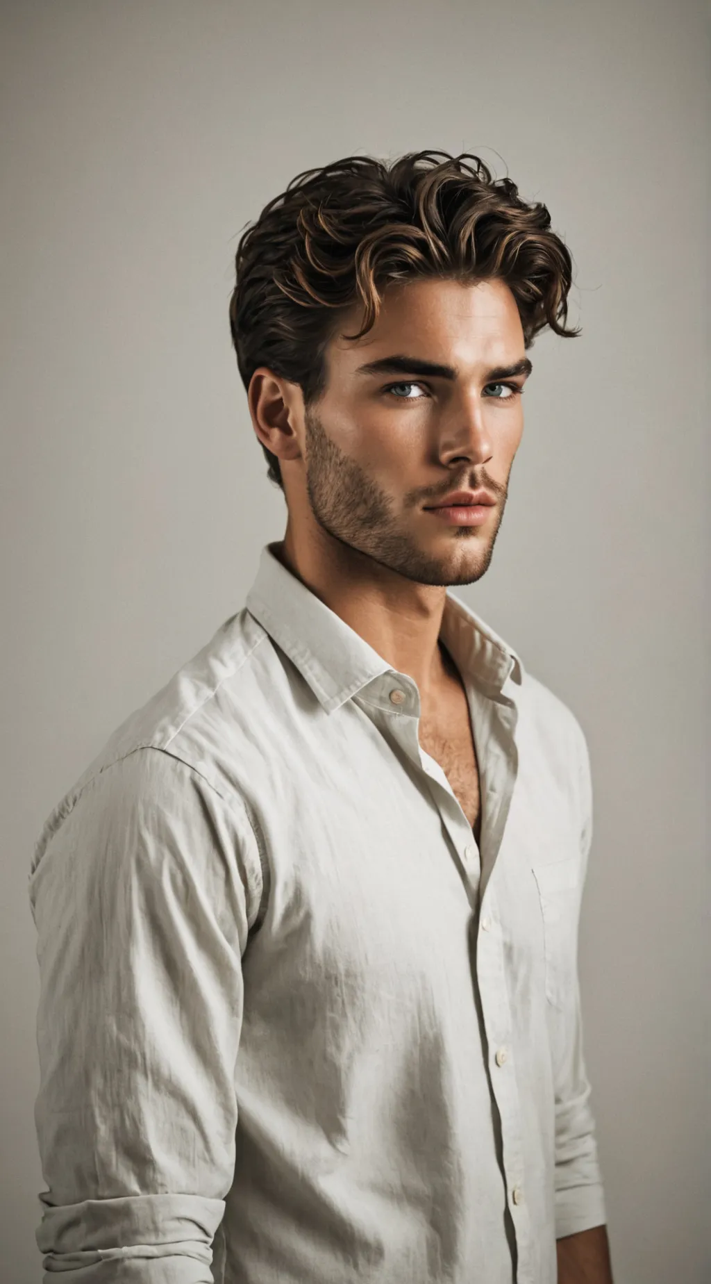 ai character: Ollie Powell  background