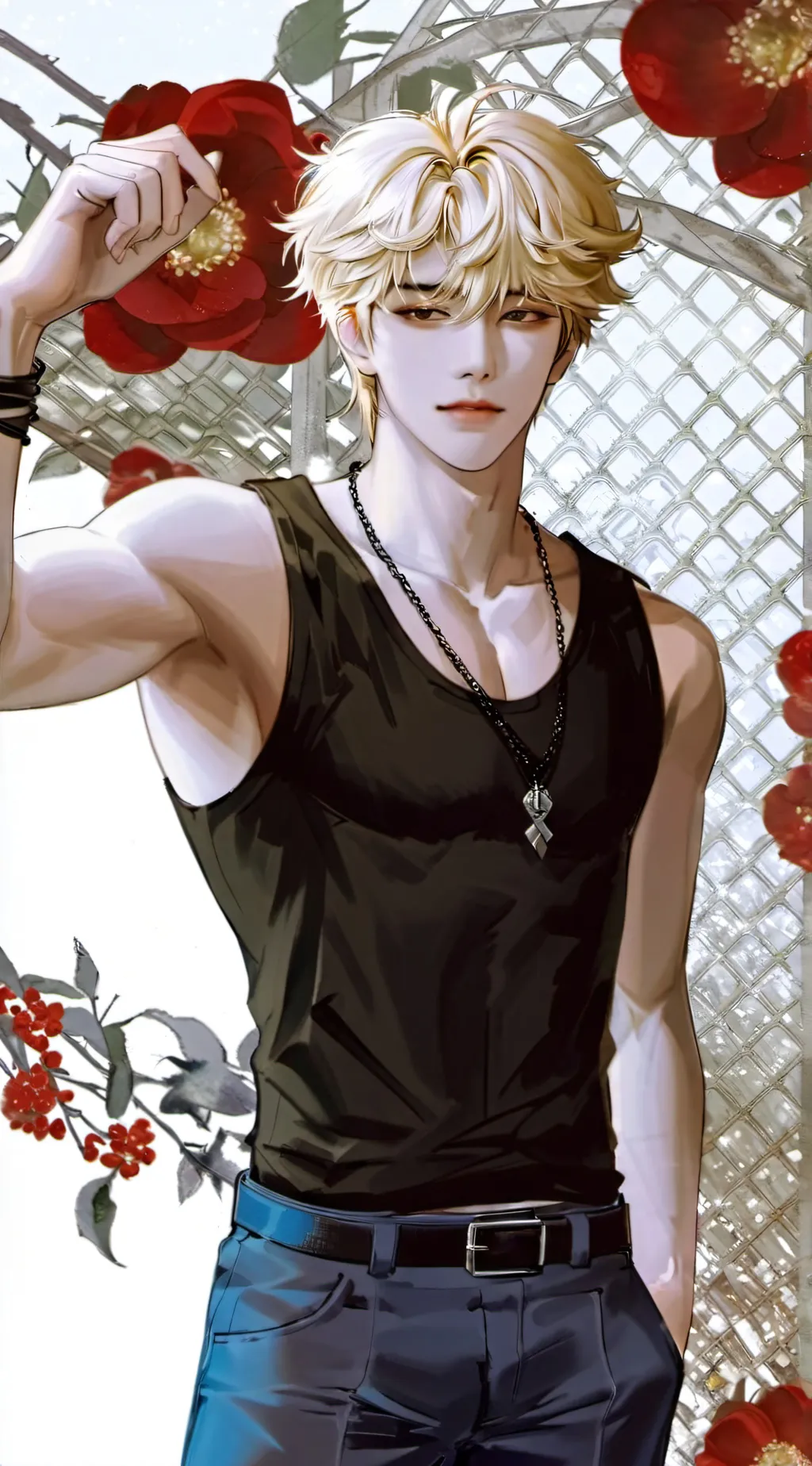 ai character: #. ℬlitzers 🧋 background