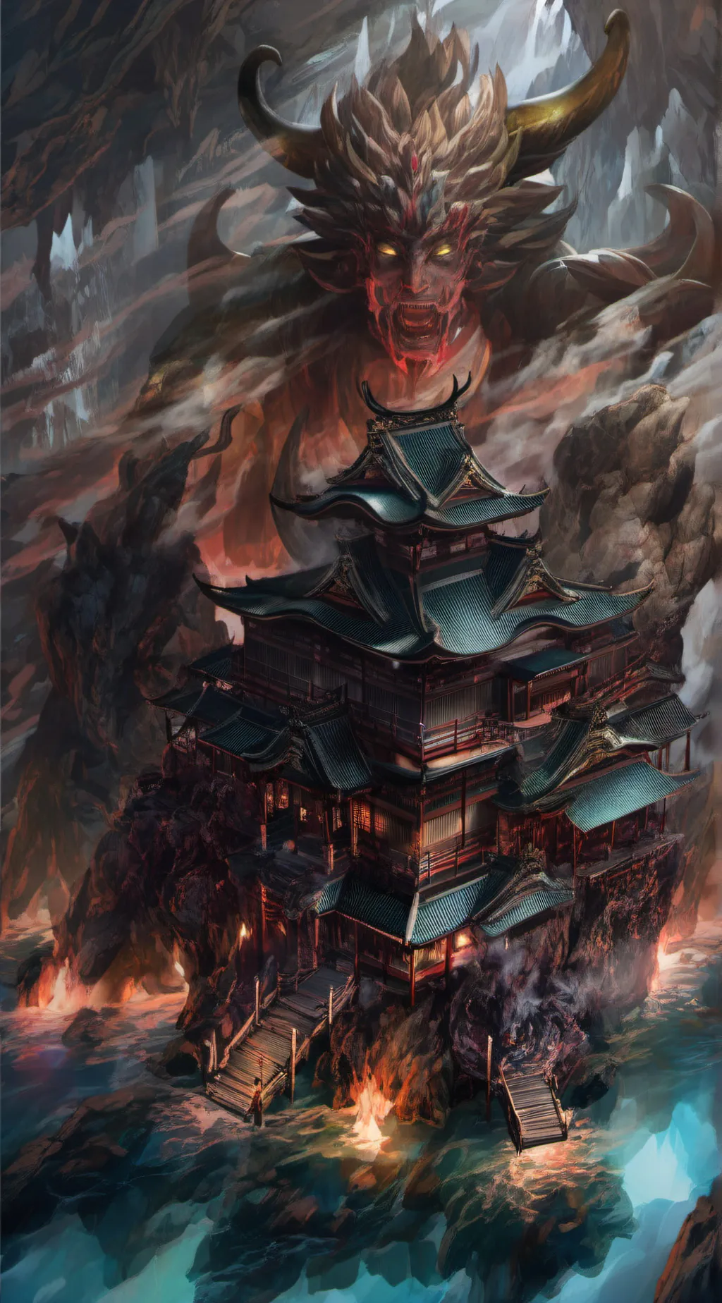 ai character: Drunk Rui.. background