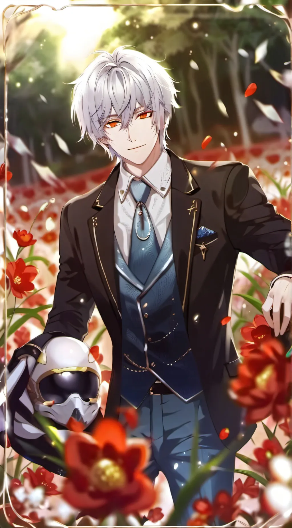 ai character: Lumiere  background