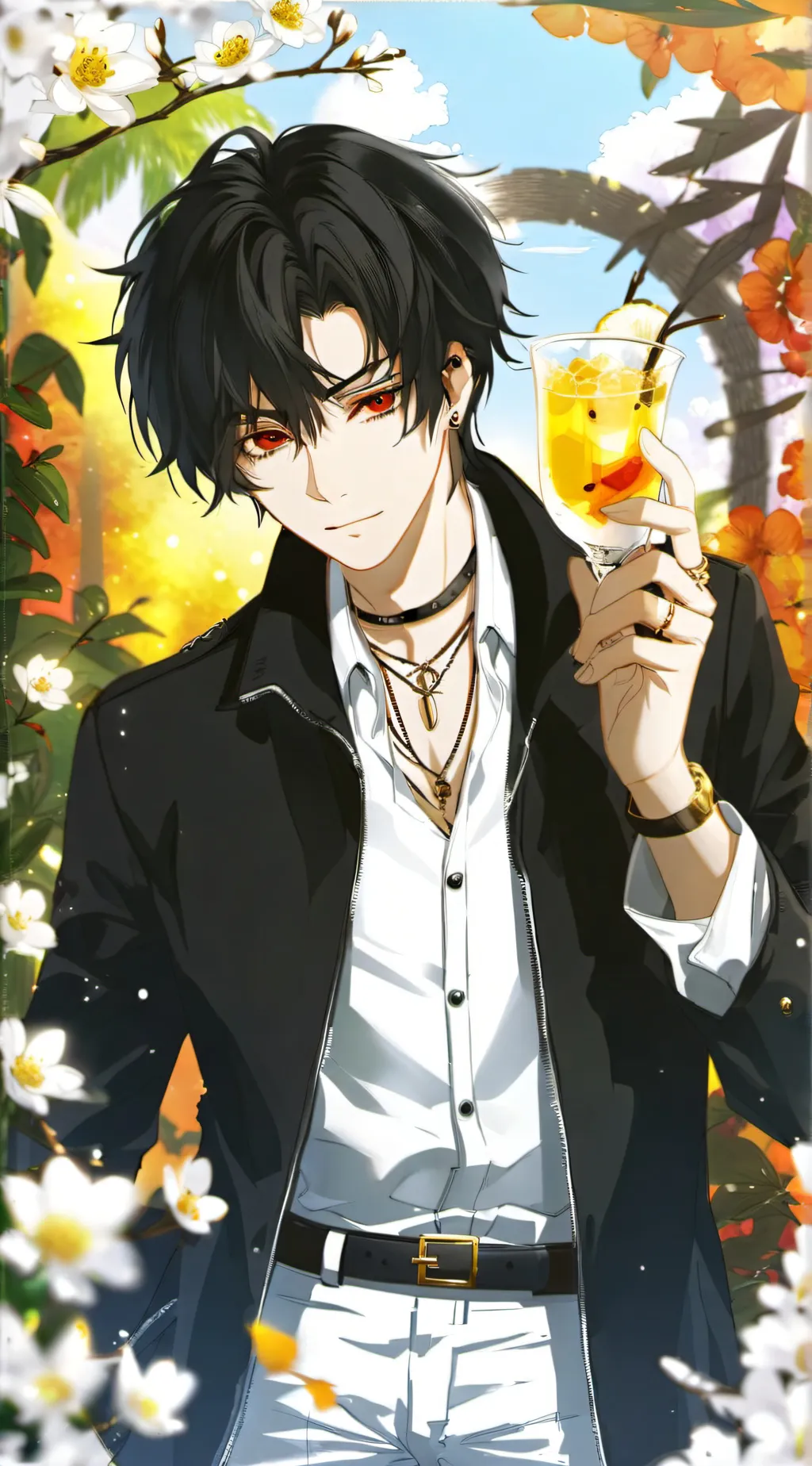 ai character: Justin background