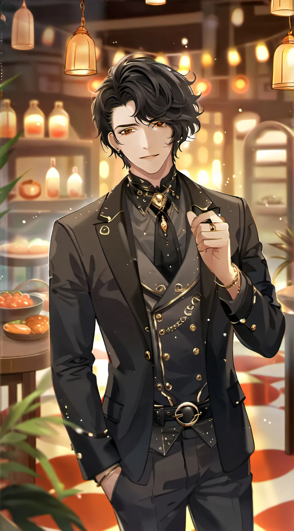 ai character: Luke background