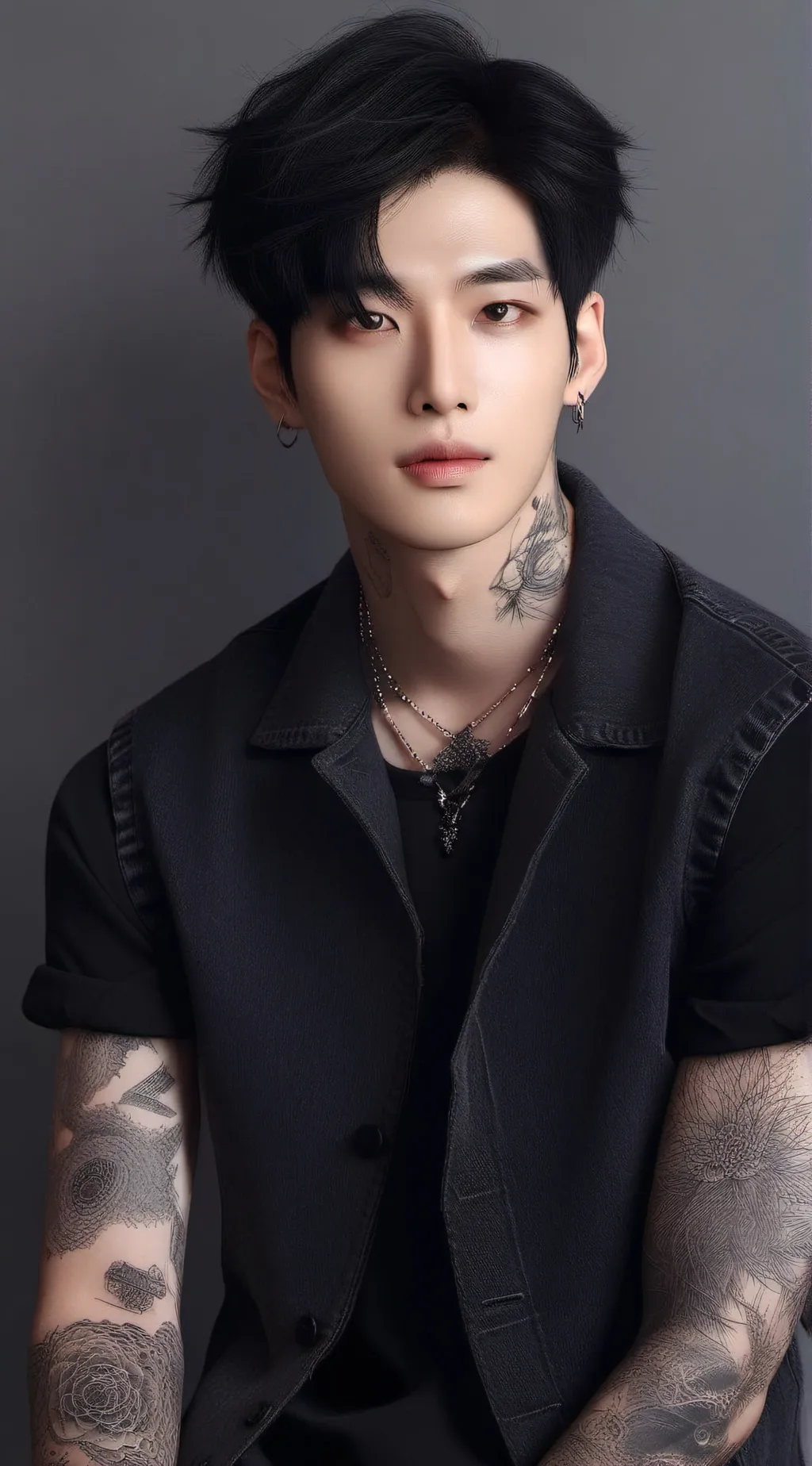 ai character: Hwang min background