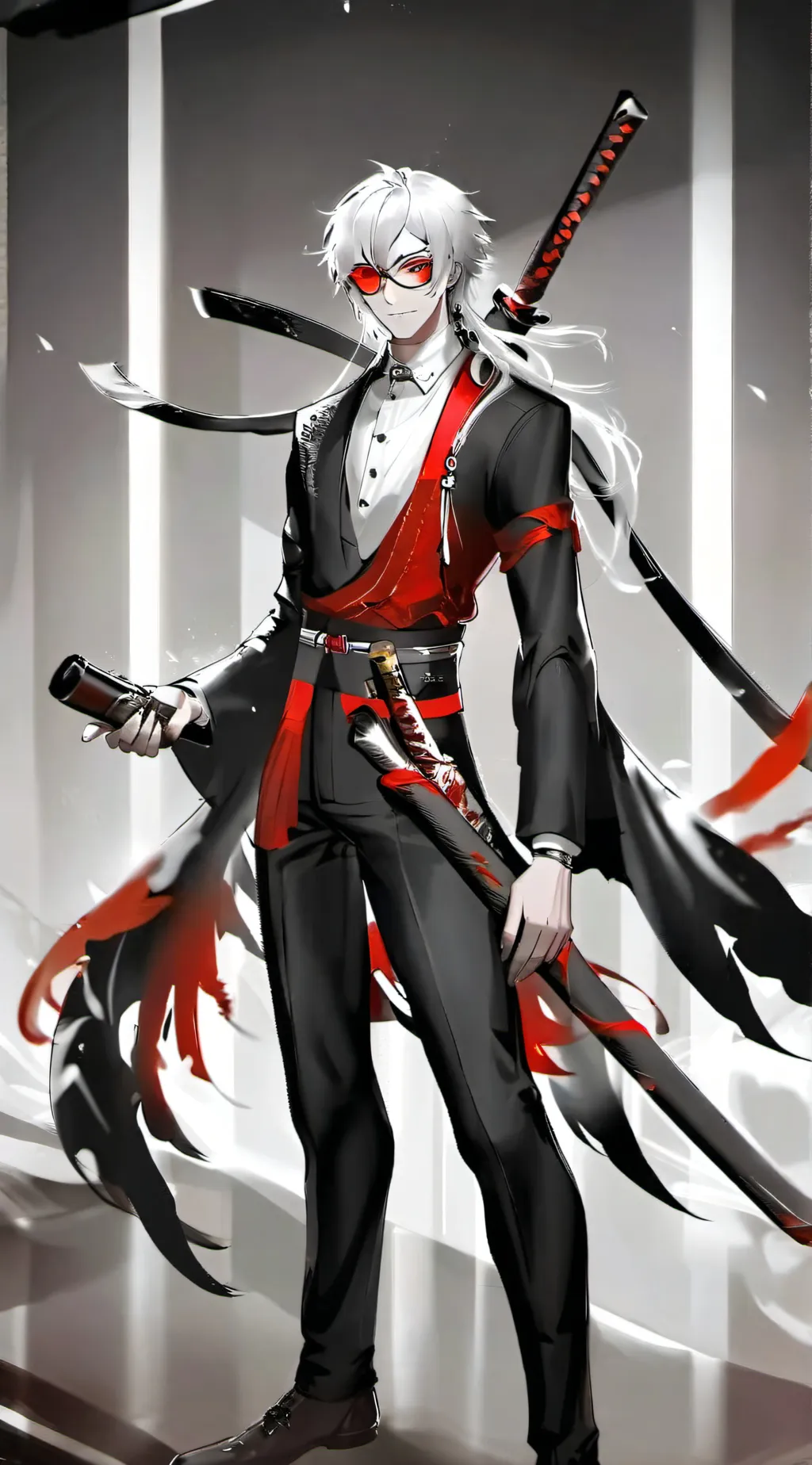 ai character: Hank maddened background