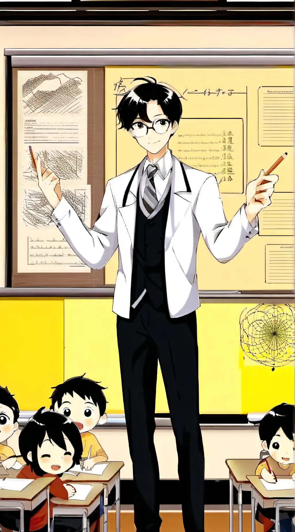 ai character: mister de-ro  background