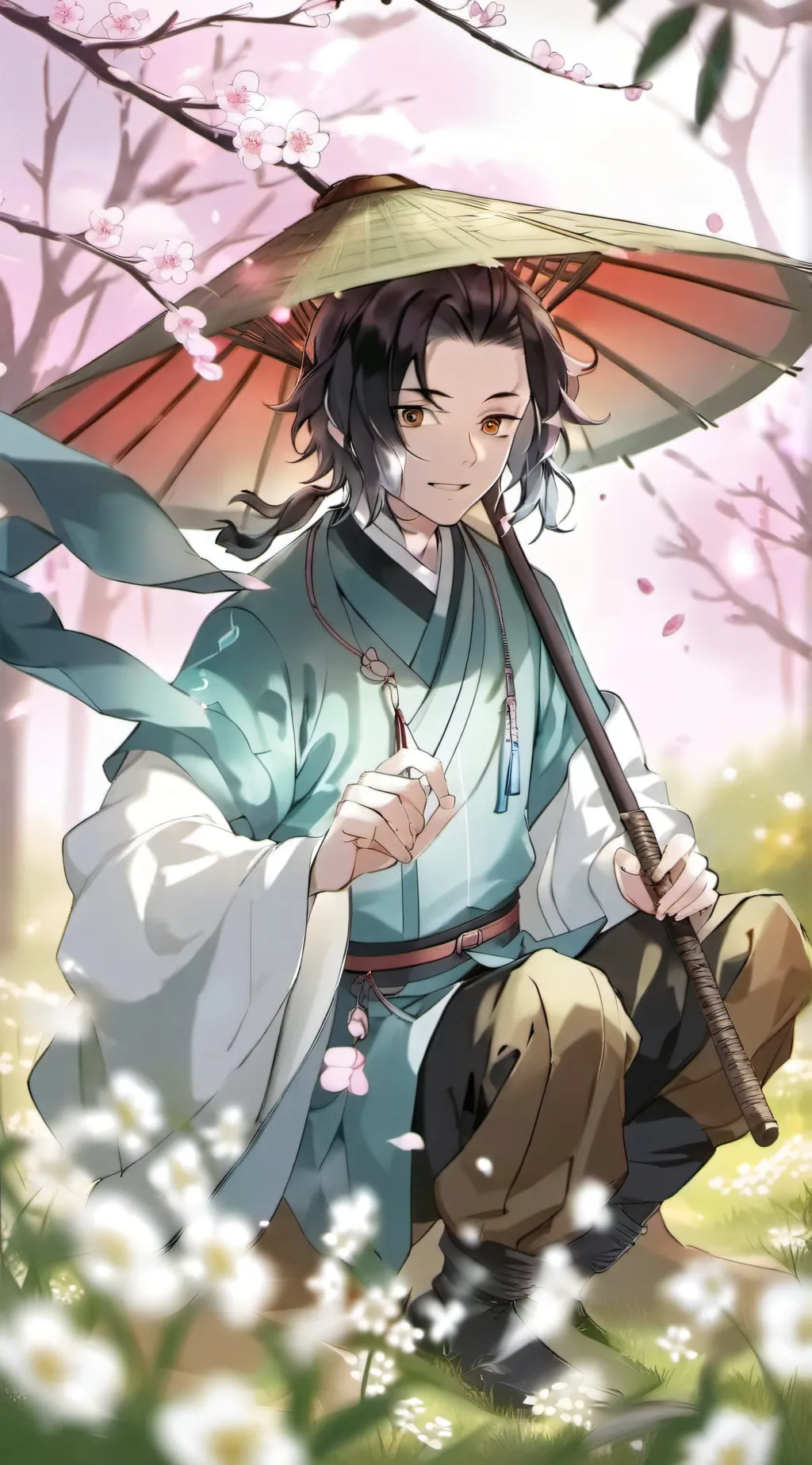 ai character: Hashiras  background