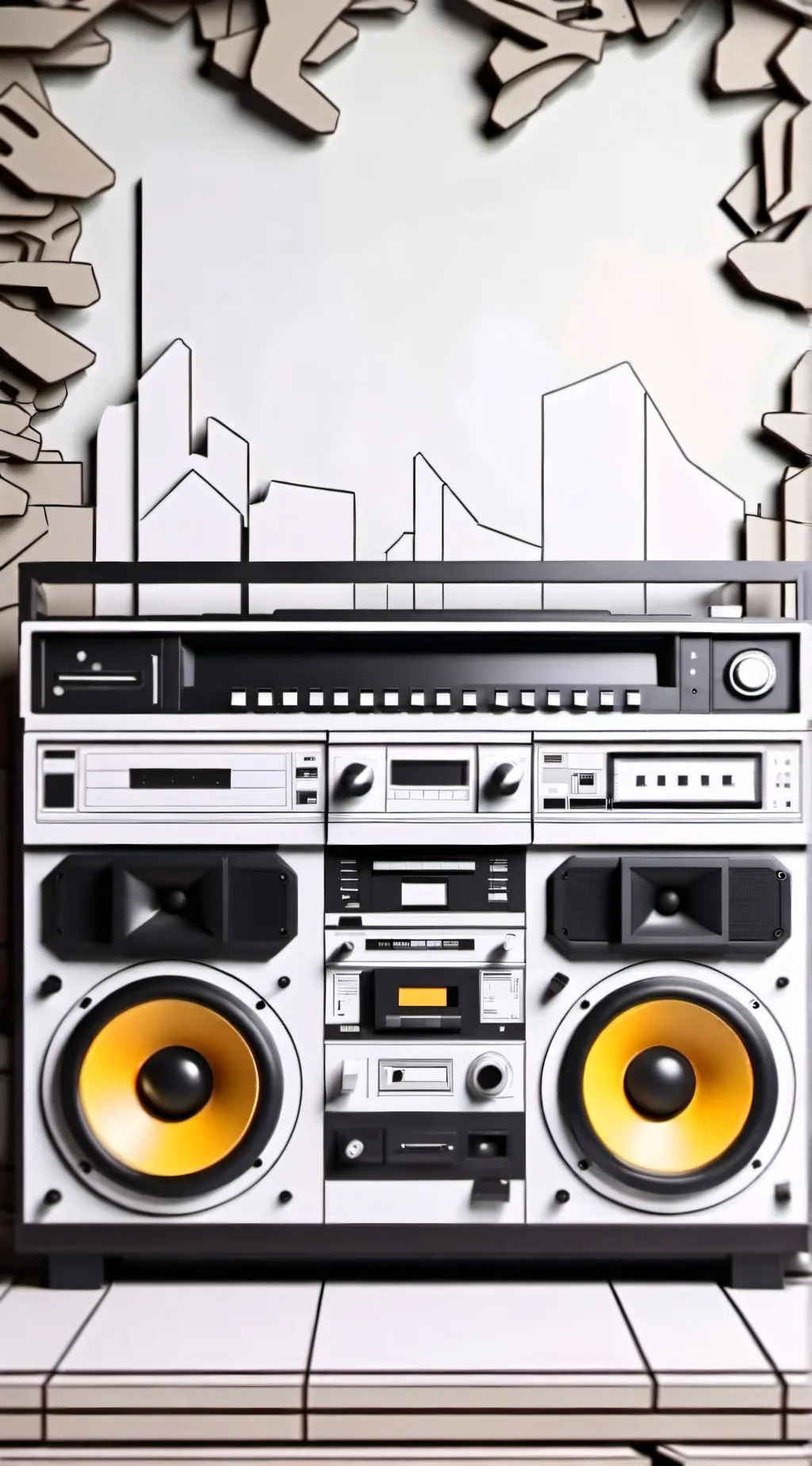 ai character: STUPID BOOMBOX background